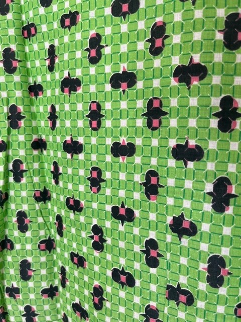 NOS Vtg 30s HOOVERETTE Wrap Brunch Coat House Dress IDEAL DRESS CO Green Sz 20