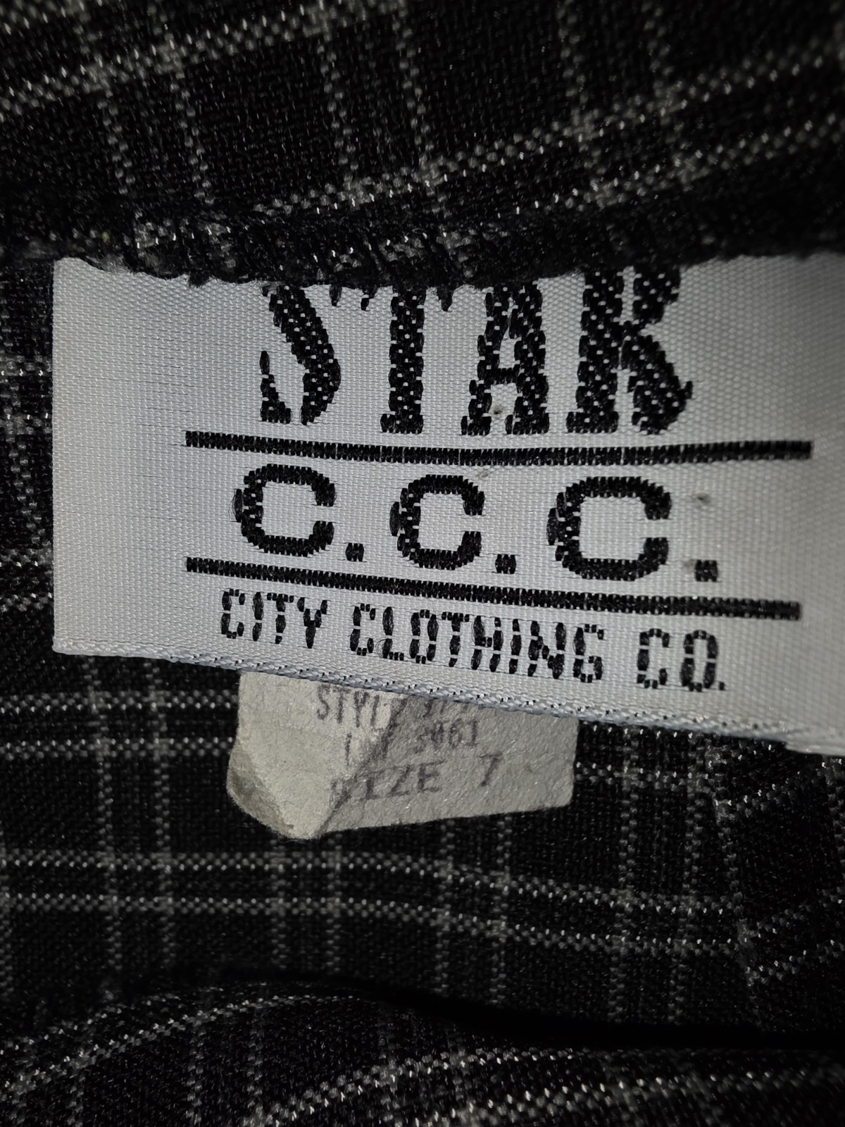 Vintage Star City Clothing Co. Womans Skirt Size 7 Brown Burgundy