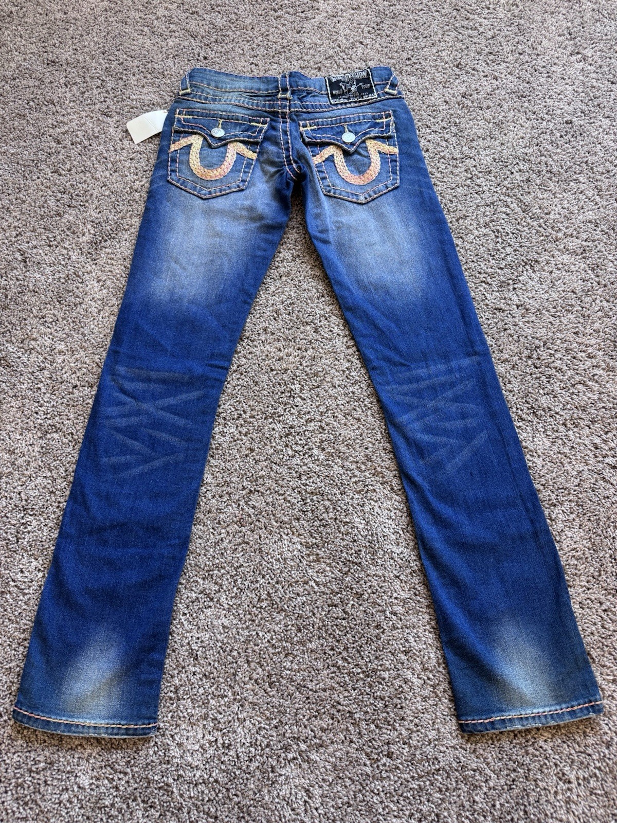 True Religion Billy Super T Bootcut Jeans NWT Made USA 29 Style 245030MBTE