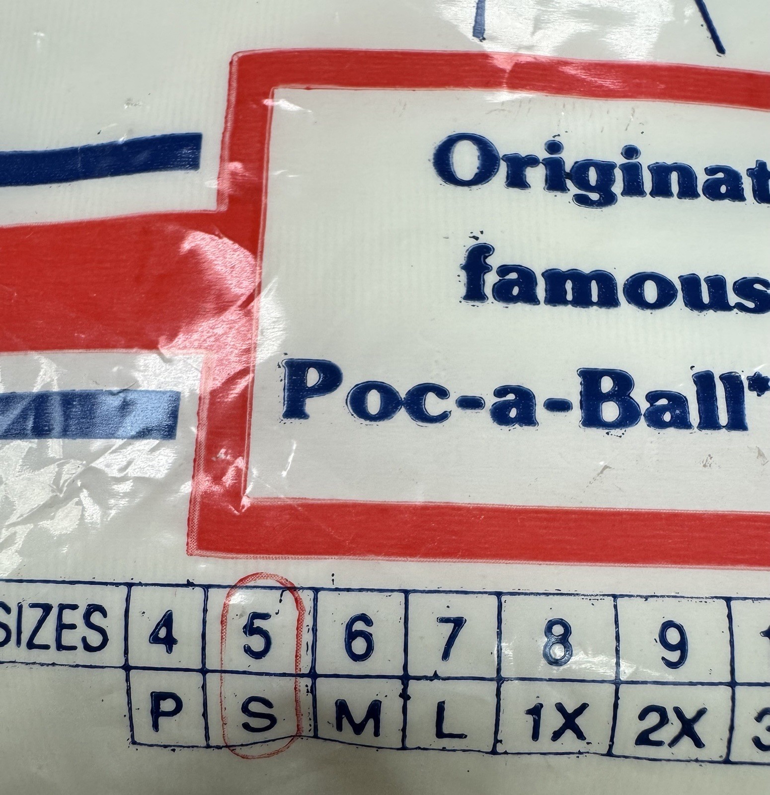 Vintage Sport Panties POC-A-BALL Size 5 White Nylon Pockets Tennis Panty NEW 🔥