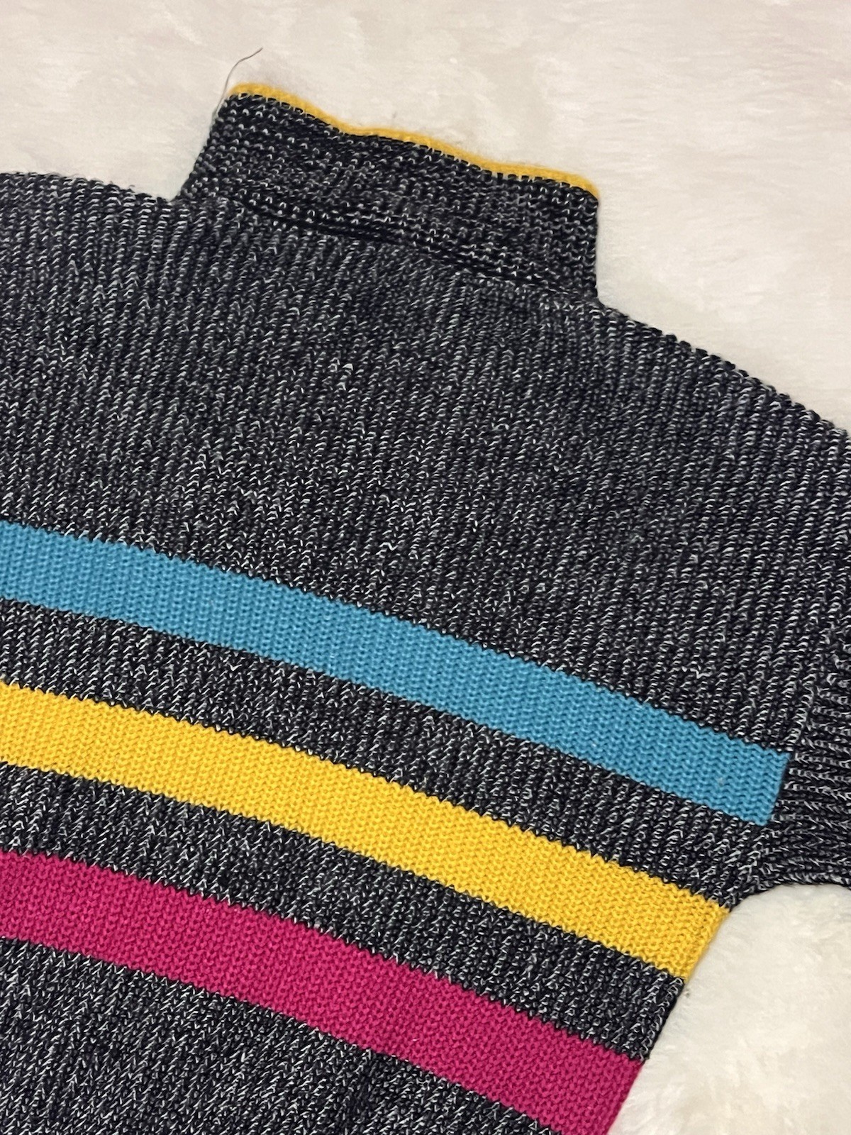 Vintage 80s Retro Helen Sue Pullover Acrylic Sweater USA Knit
