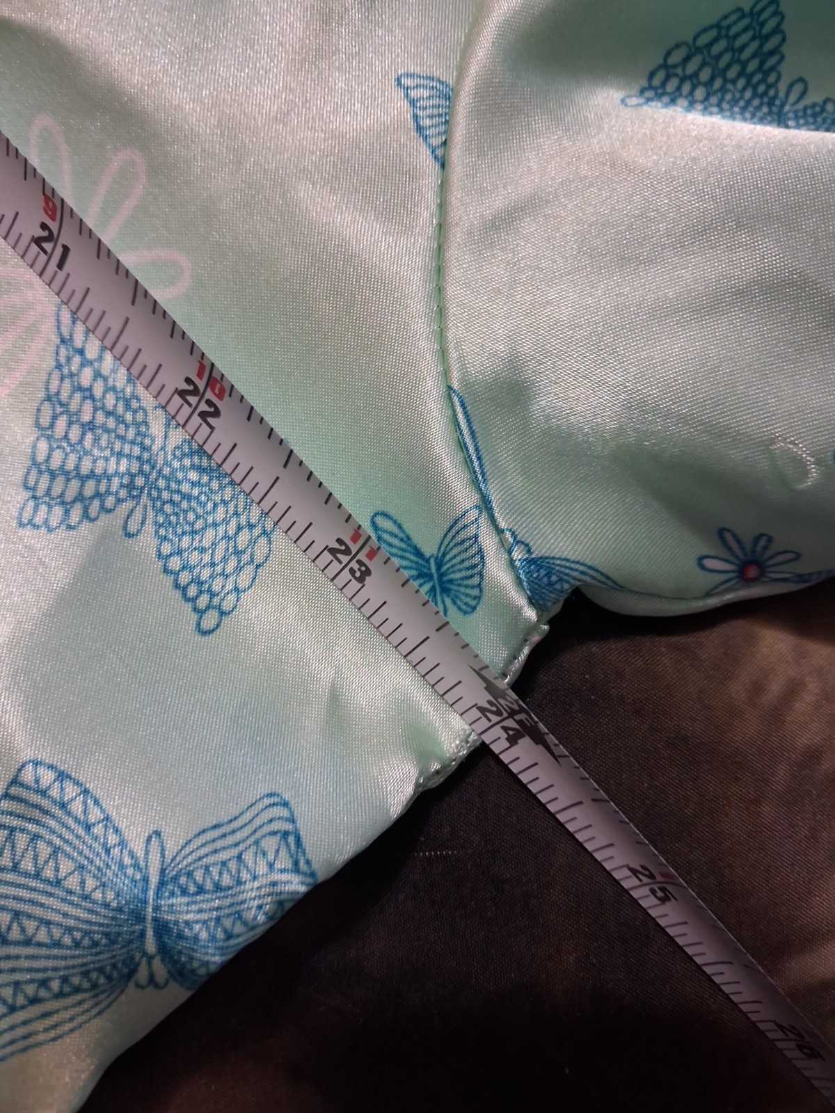 Vintage So Heavenly Pajama Set L Silky Satin Lace Butterfly Lingerie 90sY2K 2000