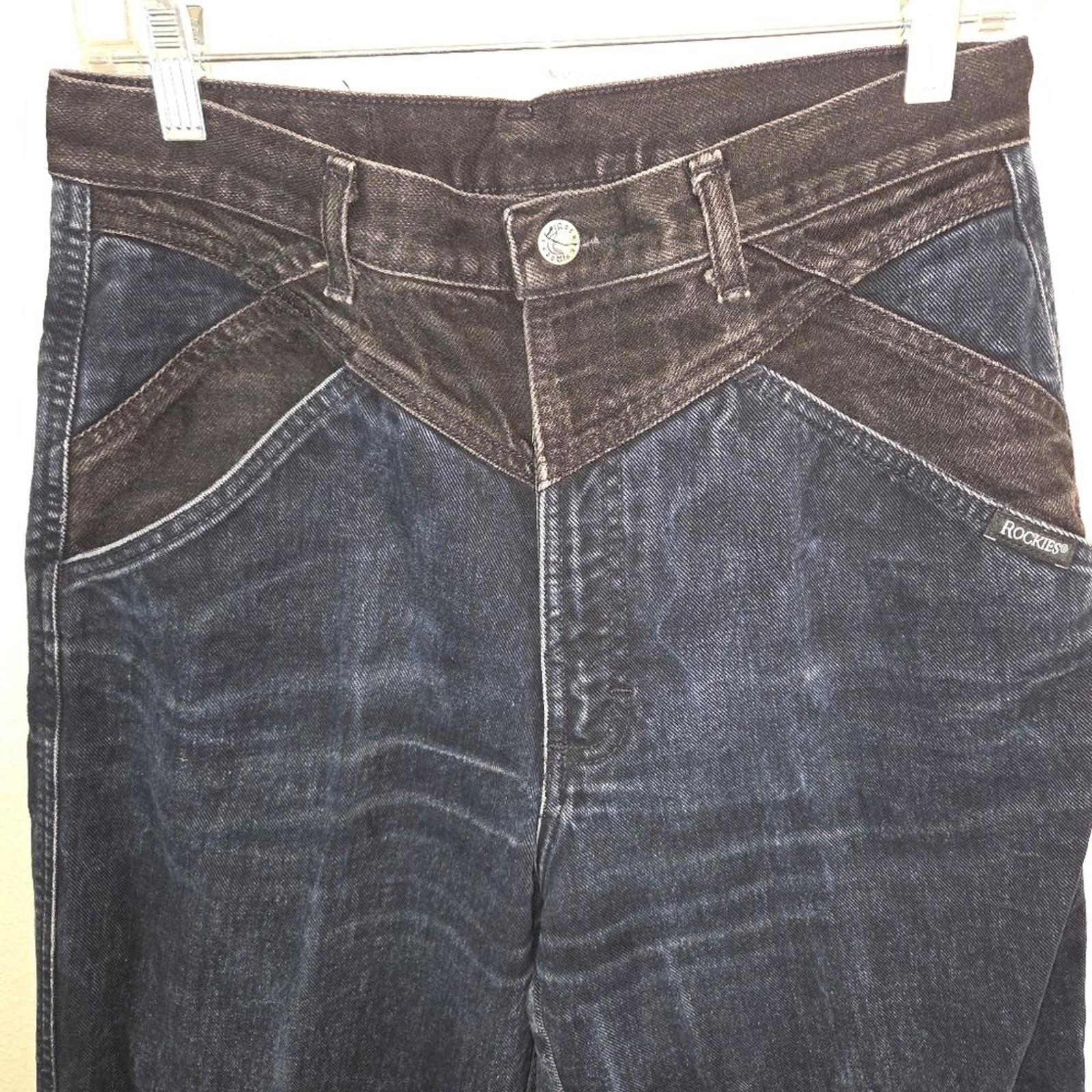 Rocky Moutain Vintage Blue High Waist Denim Jeans Size 32/13