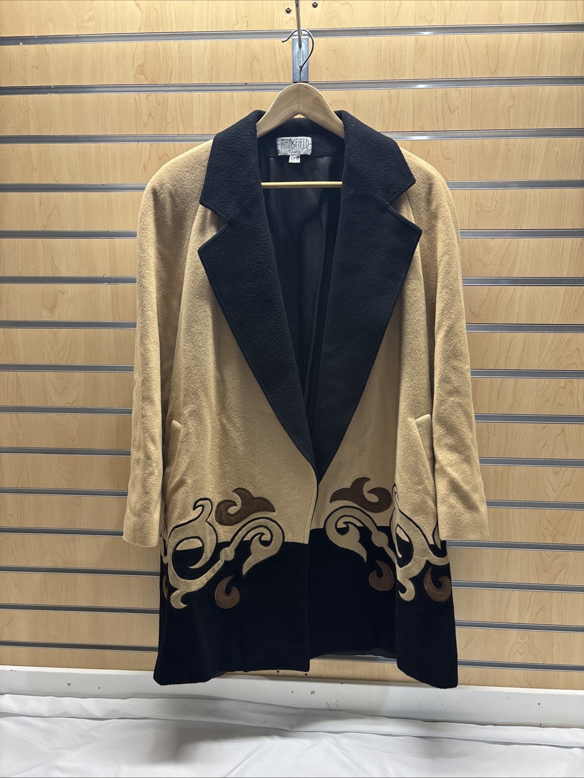 Vintage Mansfield Clothes London Women’s Wool/Cashmere Jacket, Sz 8