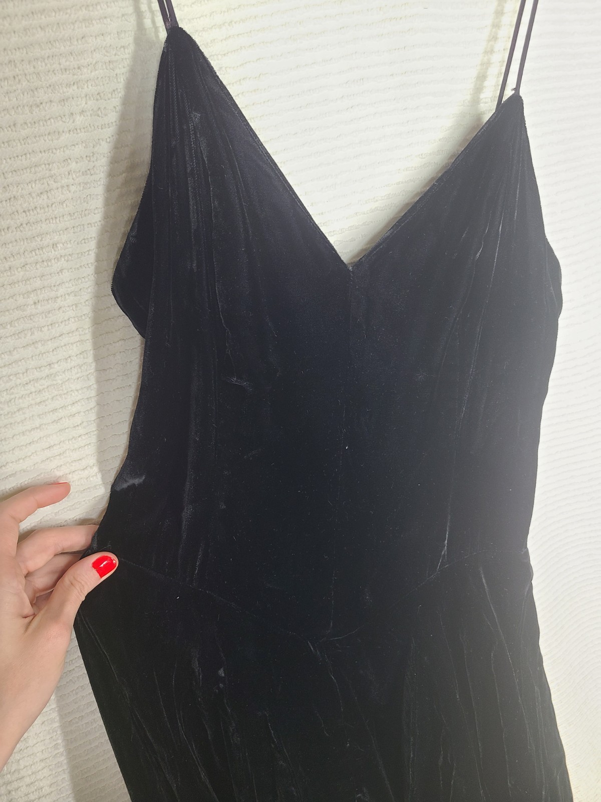 Vintage 70s Velvet Party Dress Princess Seam Circle Skirt Sylvia Stevens Disco
