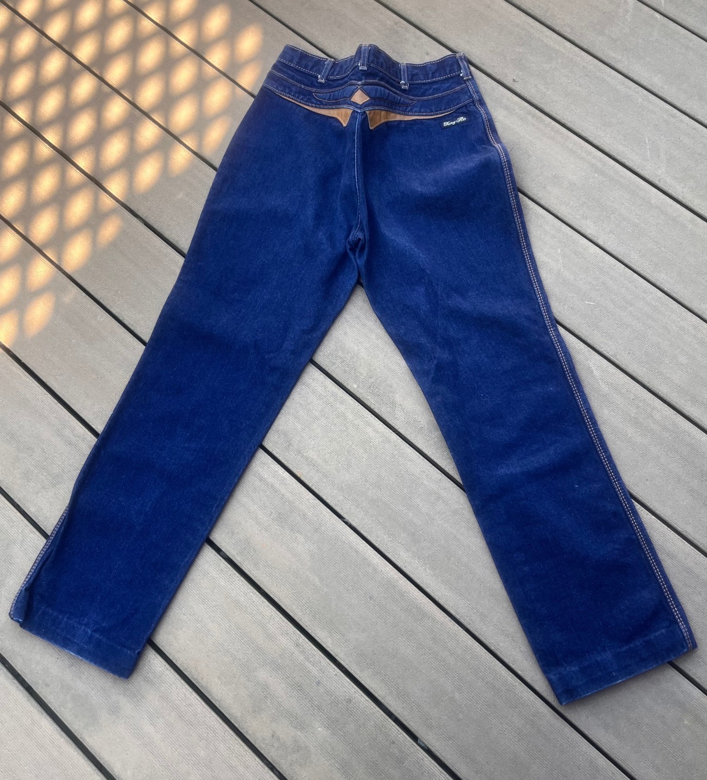 VINTAGE FANCY ASS JEANS 1970s/1980s 30w IN PERFECT CONDITION!
