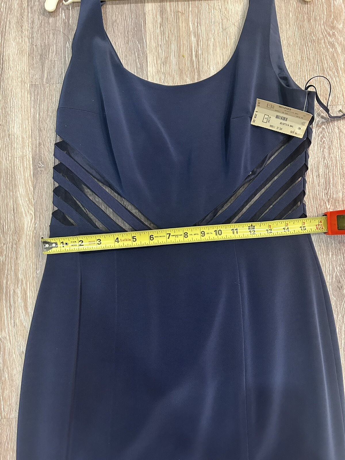 Vintage Niteline Della Roufogali Gown Womens Navy Size 10 NWT