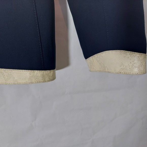 VTG Cache Blazer 8 Navy Career Capsule Tailor Office Business Professional Chic