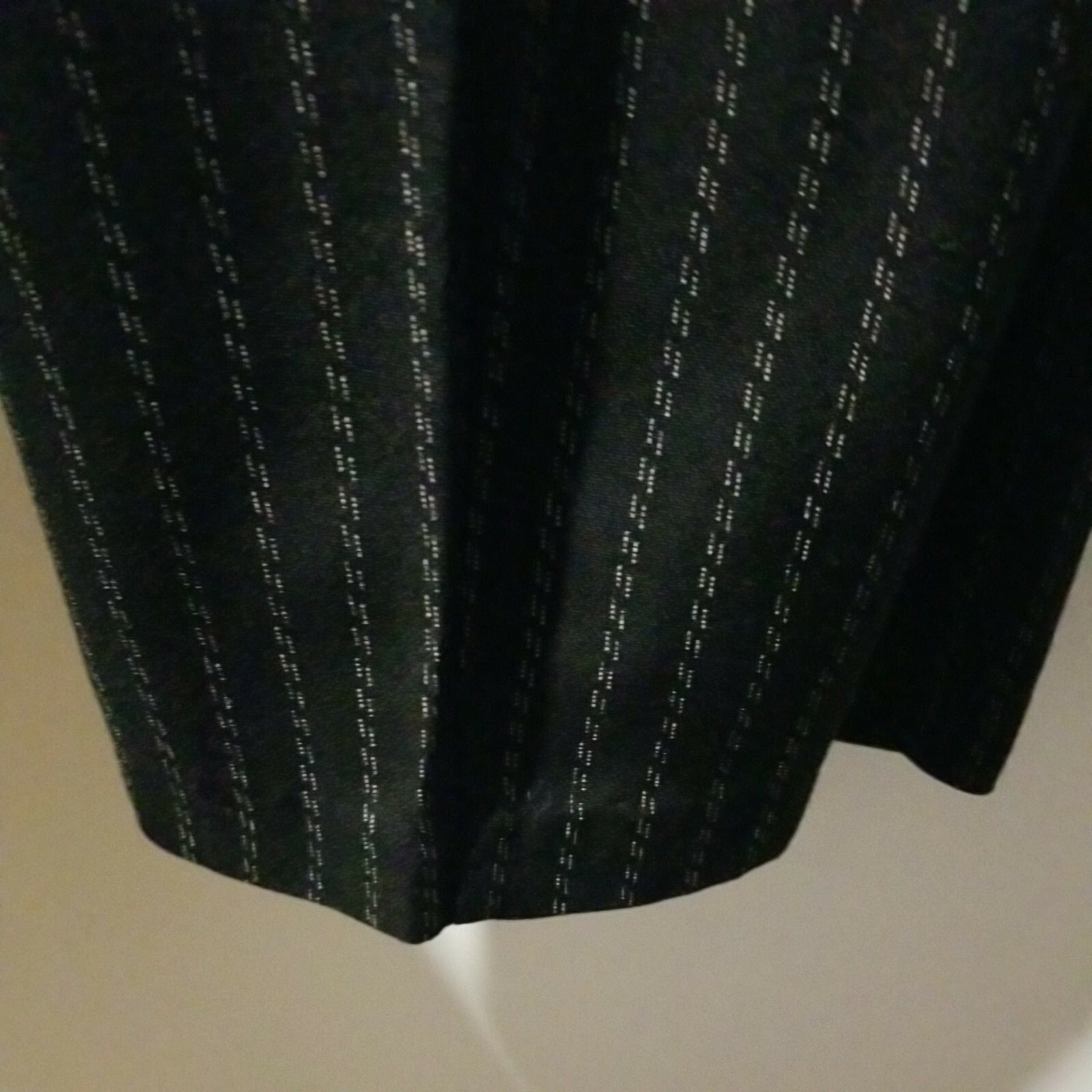 Rockabilly Classic 80’s MOD Ska Retro Vintage 2pc Pant Suit Black Stripe 9/10