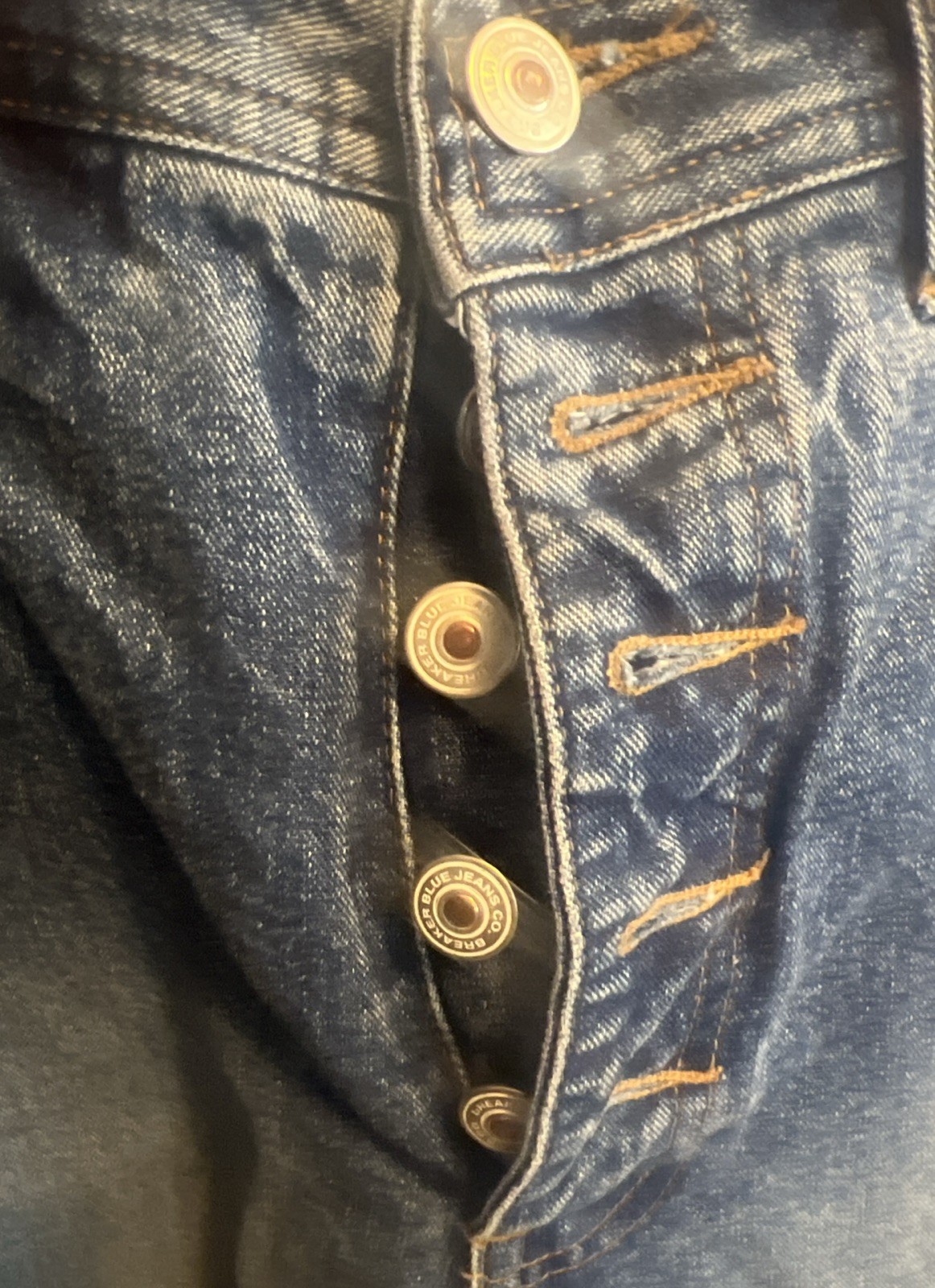 RARE Vintage Y2K Hip Hop Breaker Button Fly Jeans Flare Leg U.S. Size 9