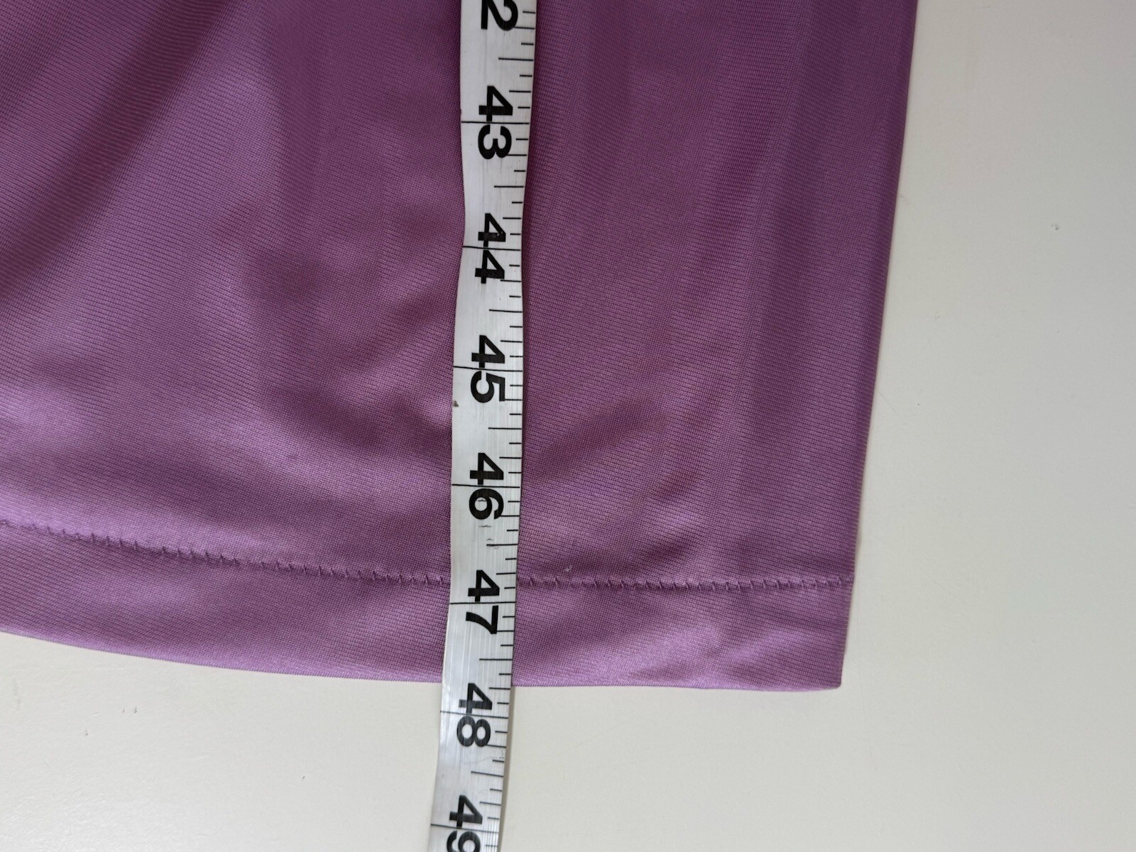 VTG 70’s Sears Nightgown Dress Purple Sz M Nylon Lace Size M 12-14