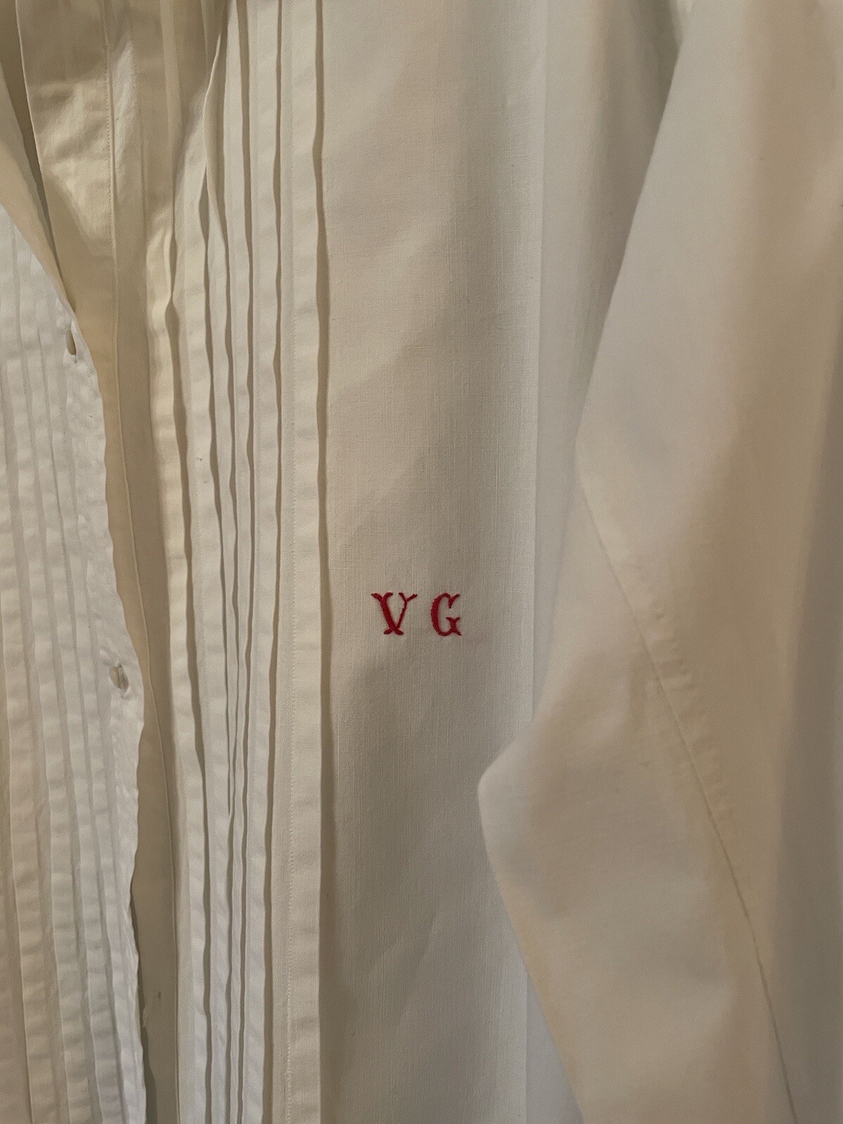 French Victorian antique cotton dress circa 1890-1901 – hand embroidered details