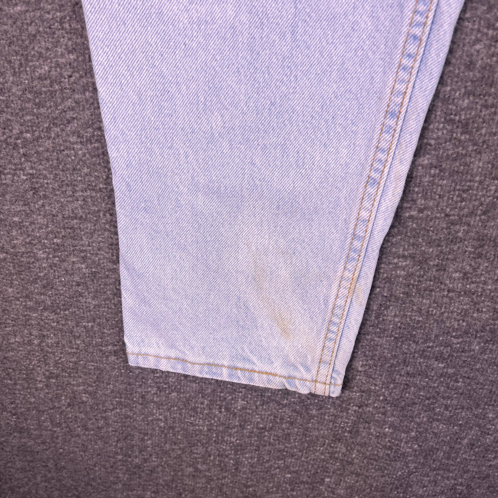 VTG 90s Levis 551 Jeans Womens 16S Light Wash High Rise Tapered Relaxed USA Y2K