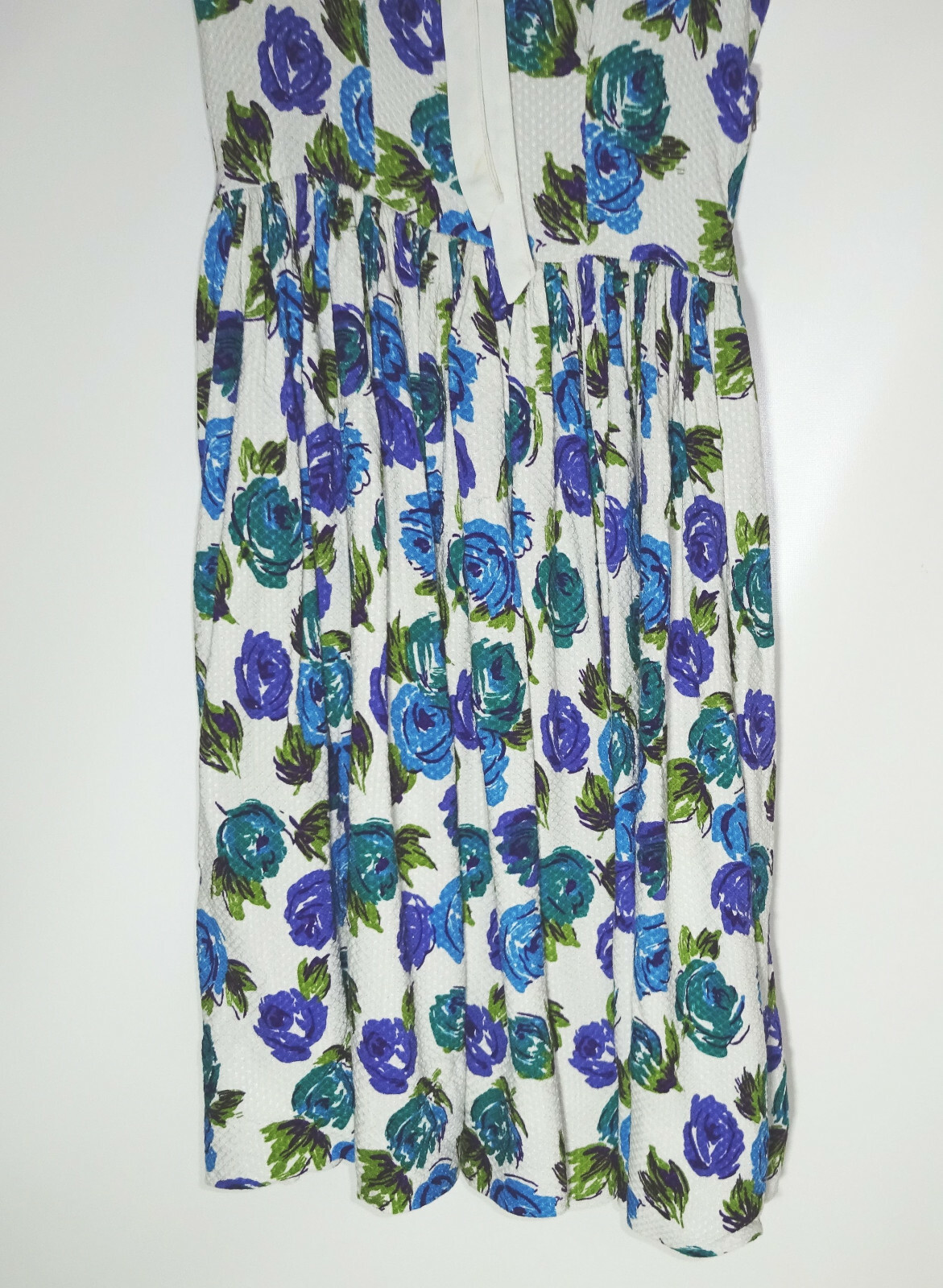 Vintage Dress GDR Handmade Vintage 1960s Fasion Summer Dress Floral