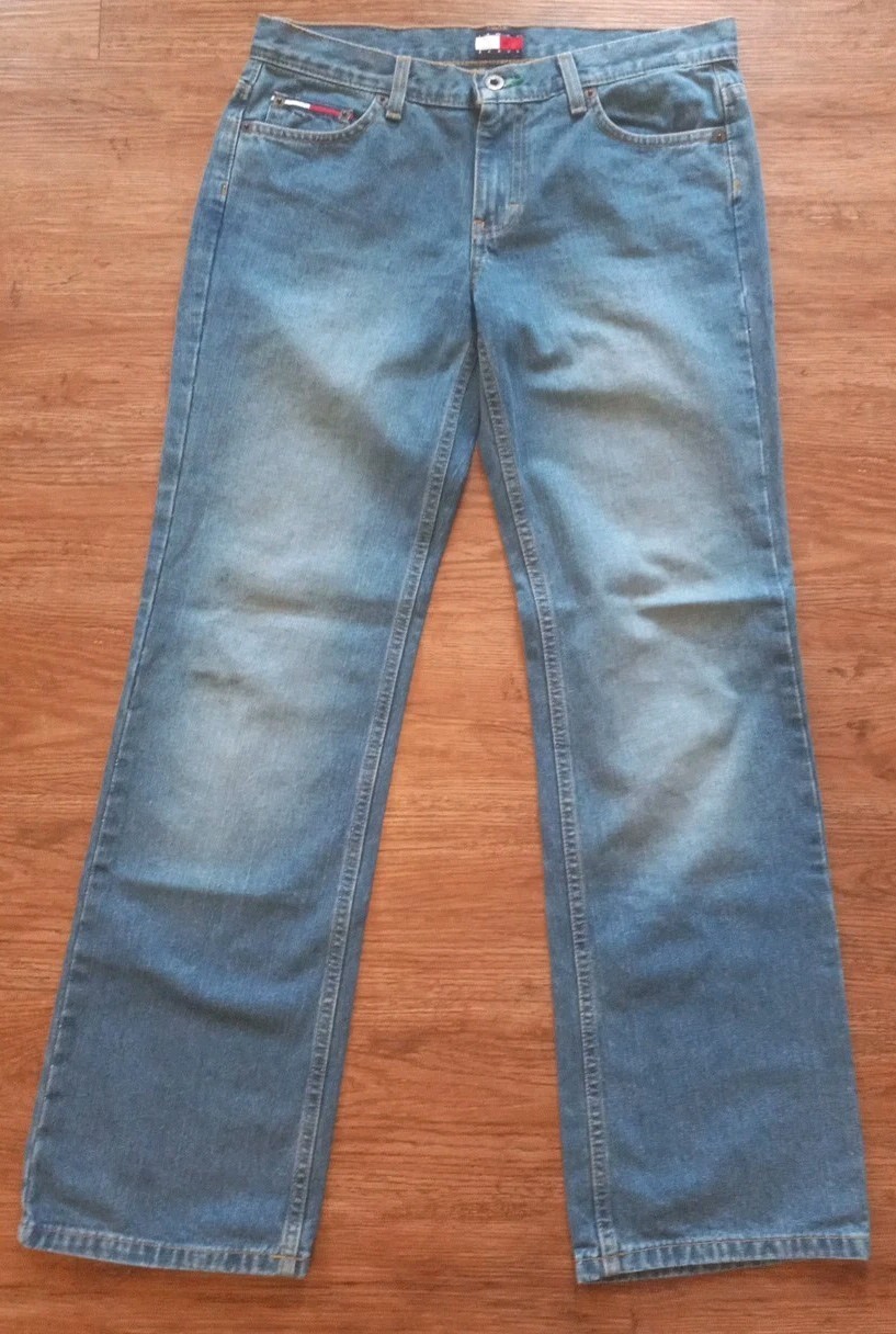 Vintage Women’s Tommy Hilfiger Uav-Uav Tommy Jeans Sz 5 Straight Med Rise