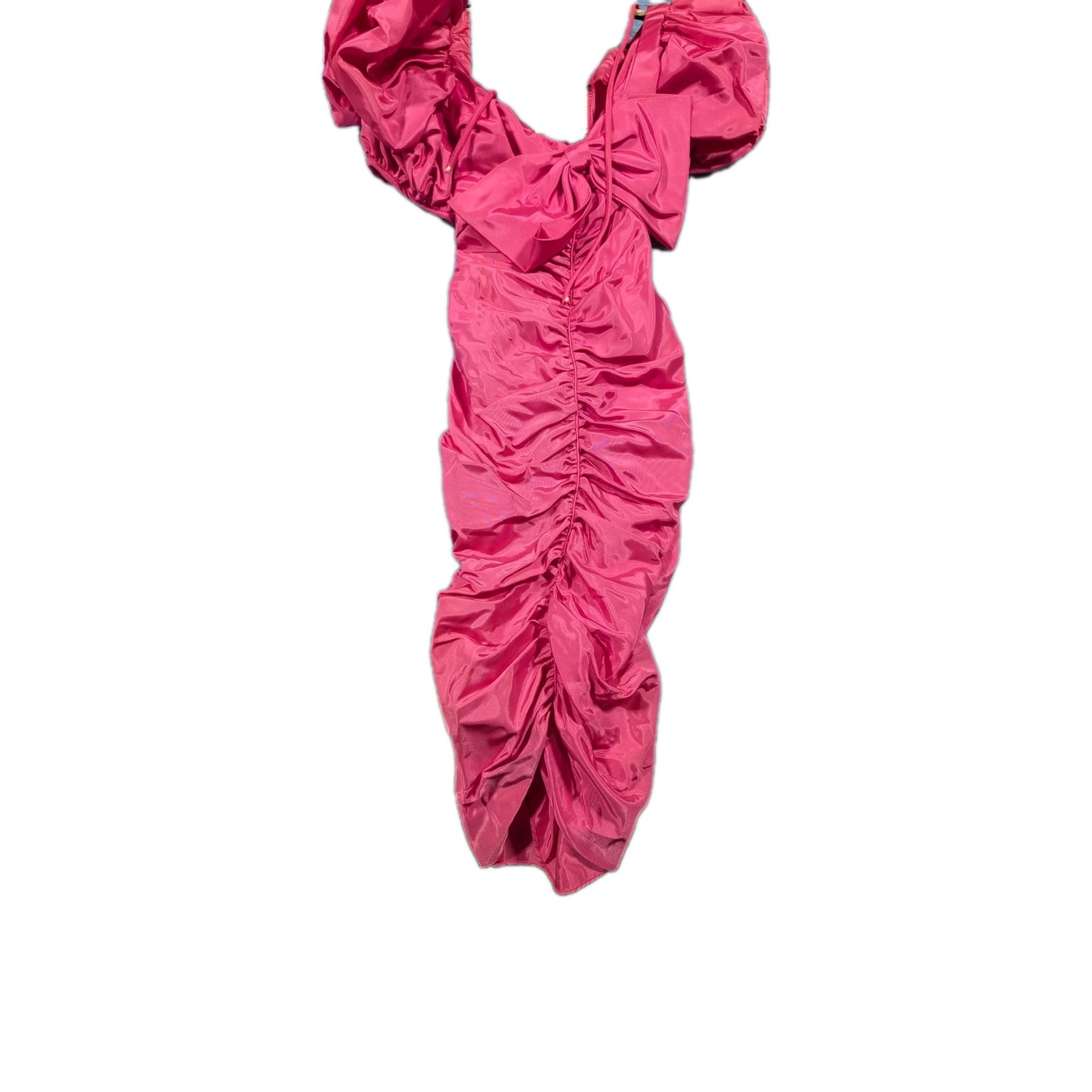 Vintage Karen Okada Climax Dress Pink David Howard Size 9/10