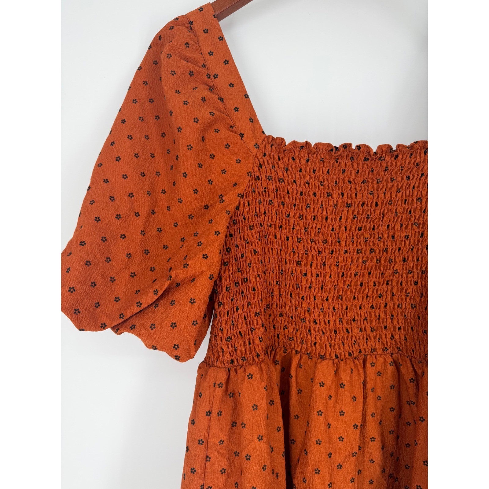 Betsey Johnson Womens Babydoll Dress XL Peasant Milkmaid Whimsigoth Halloween