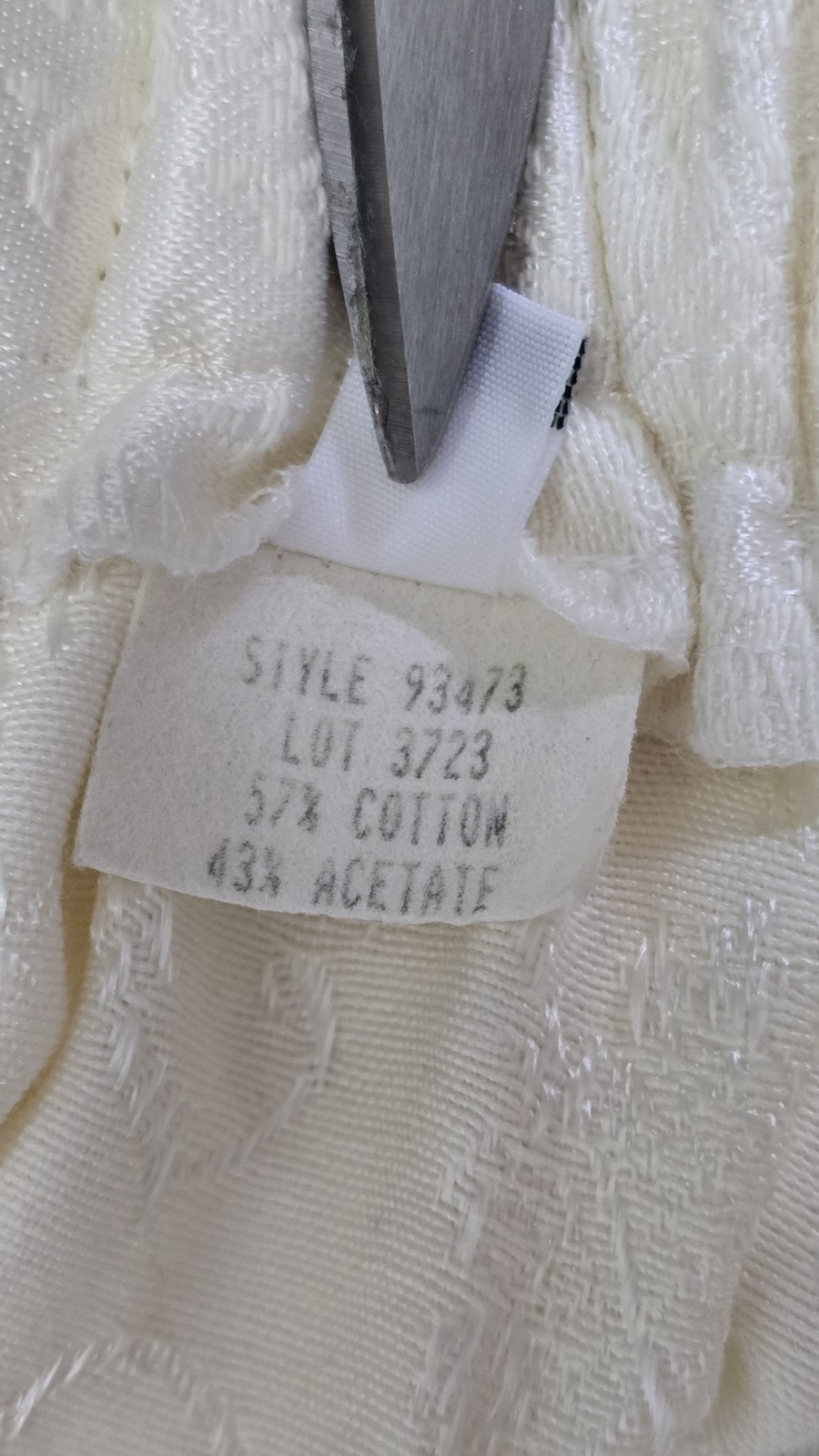 Vintage 1980s Nah Nah Petite Brocade Skirt Suit Ivory Bridal Cottage core