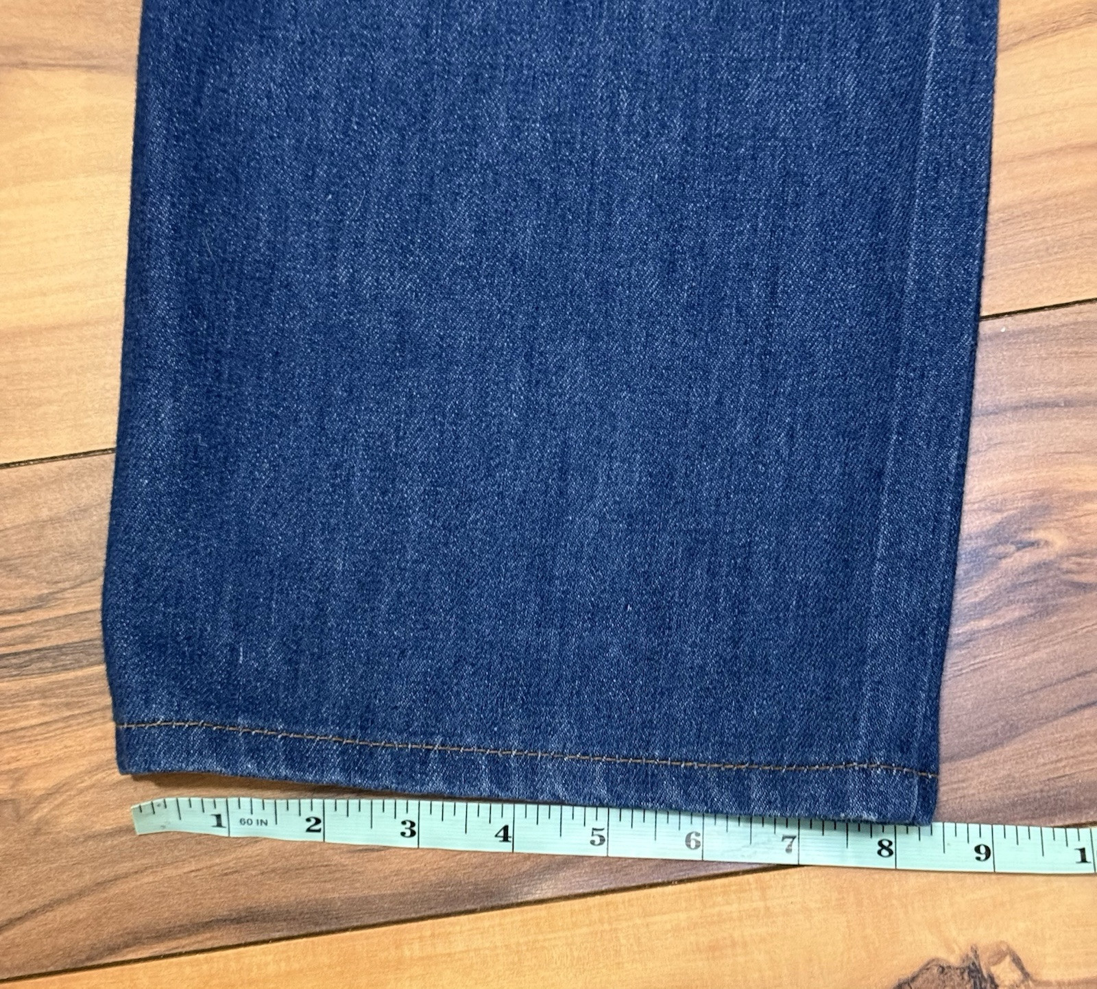 Vintage 1970s Jeans JTF Straight Wide Leg Talon Zip 26×28.5 Soft Pair A