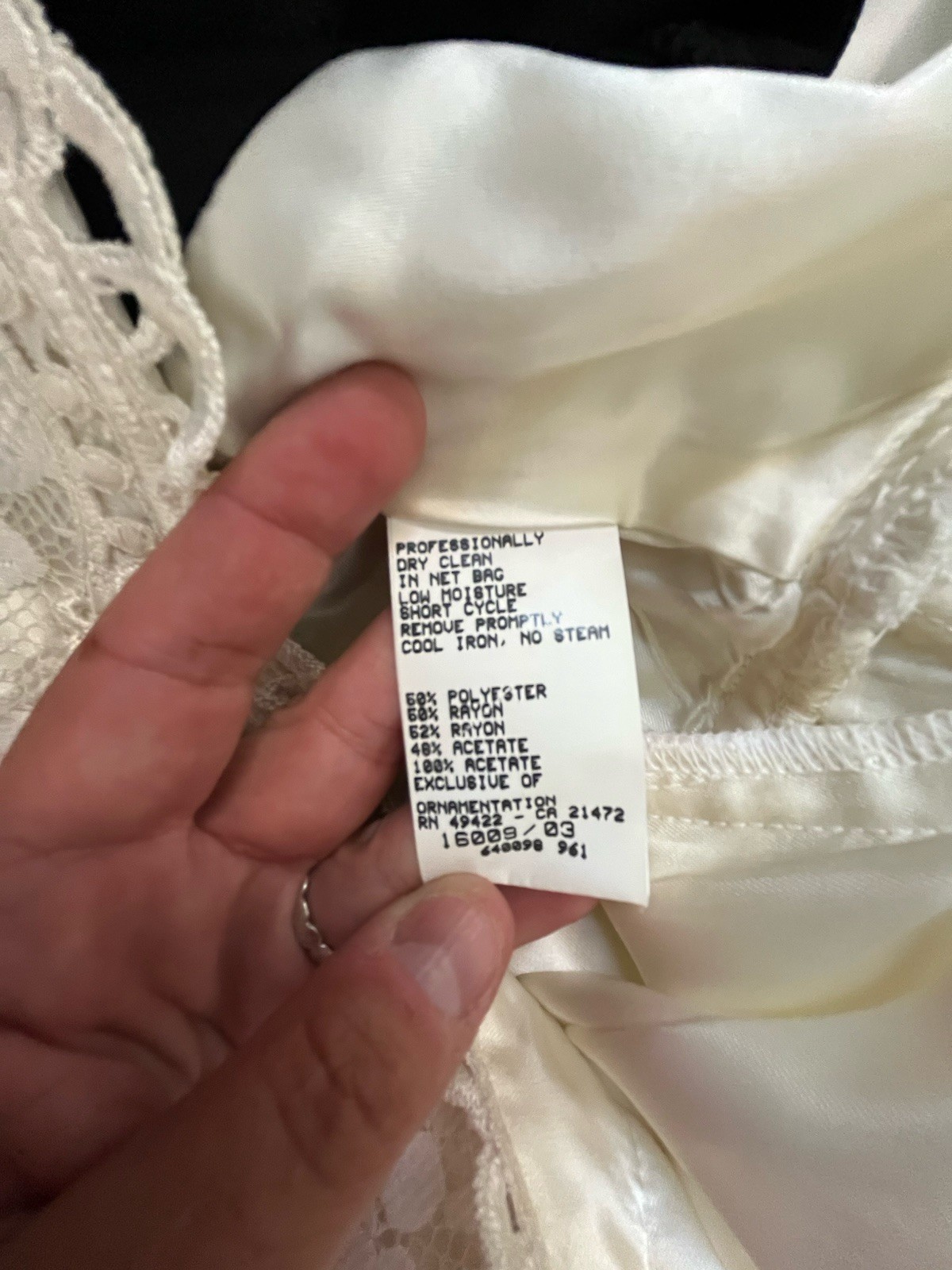 Vintage Jessica McClintock Dress Size 16 Bridal Evening Gown USA MADE FAST SHIP
