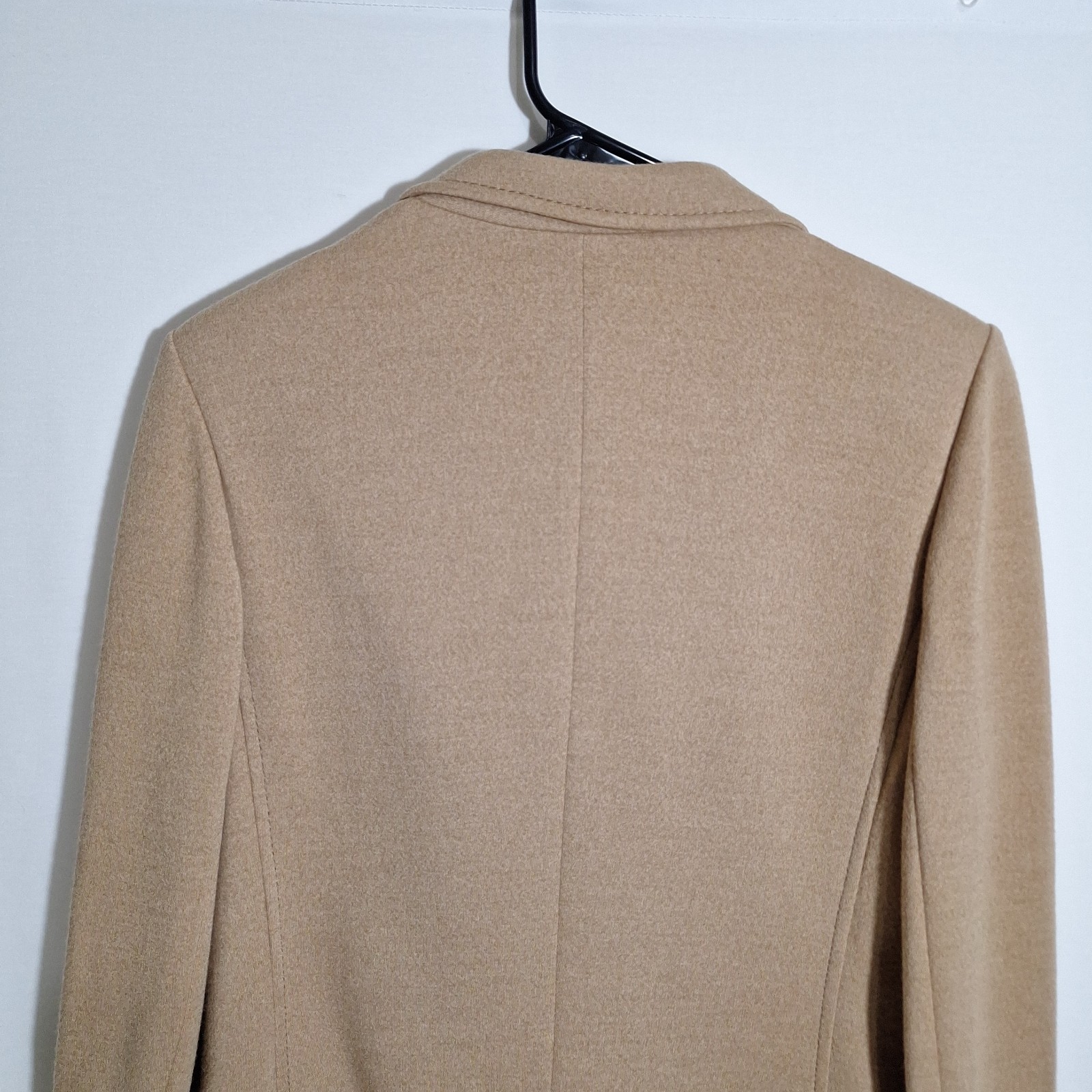 Vintage Bleyle Hooper Camel Wool Pantsuit Set Womens 12 Large Made W Germany 70s