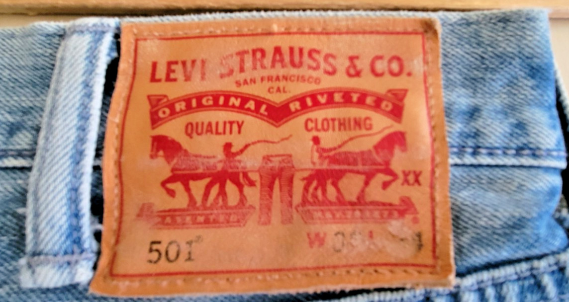 Levi’s 501 Selvedge Redline Made in USA Cut Off Shorts SZ 38X24’5