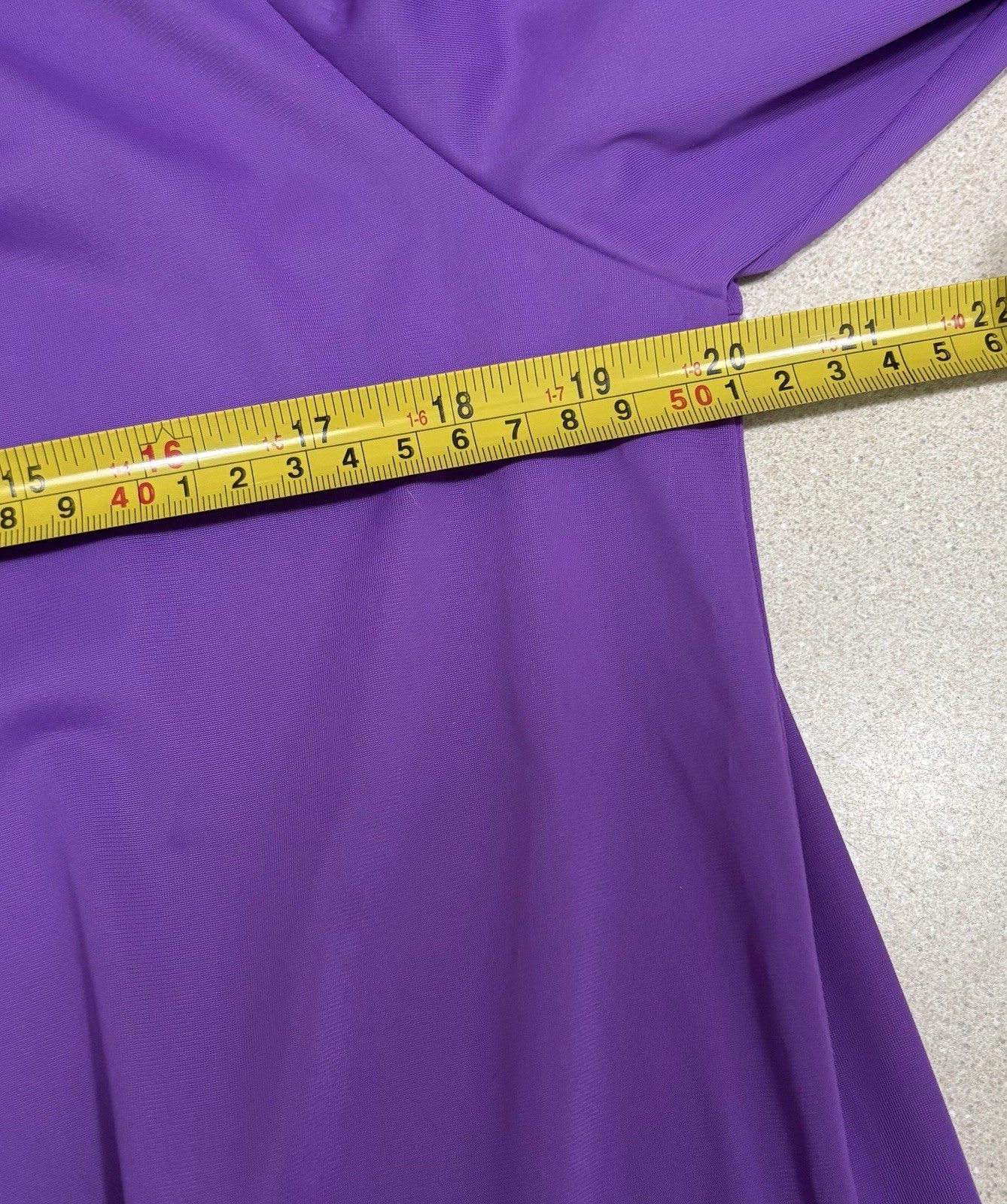 Shadowline Womens Size Medium Long Sleeve Nightgown Purple Nylon Silky NWT