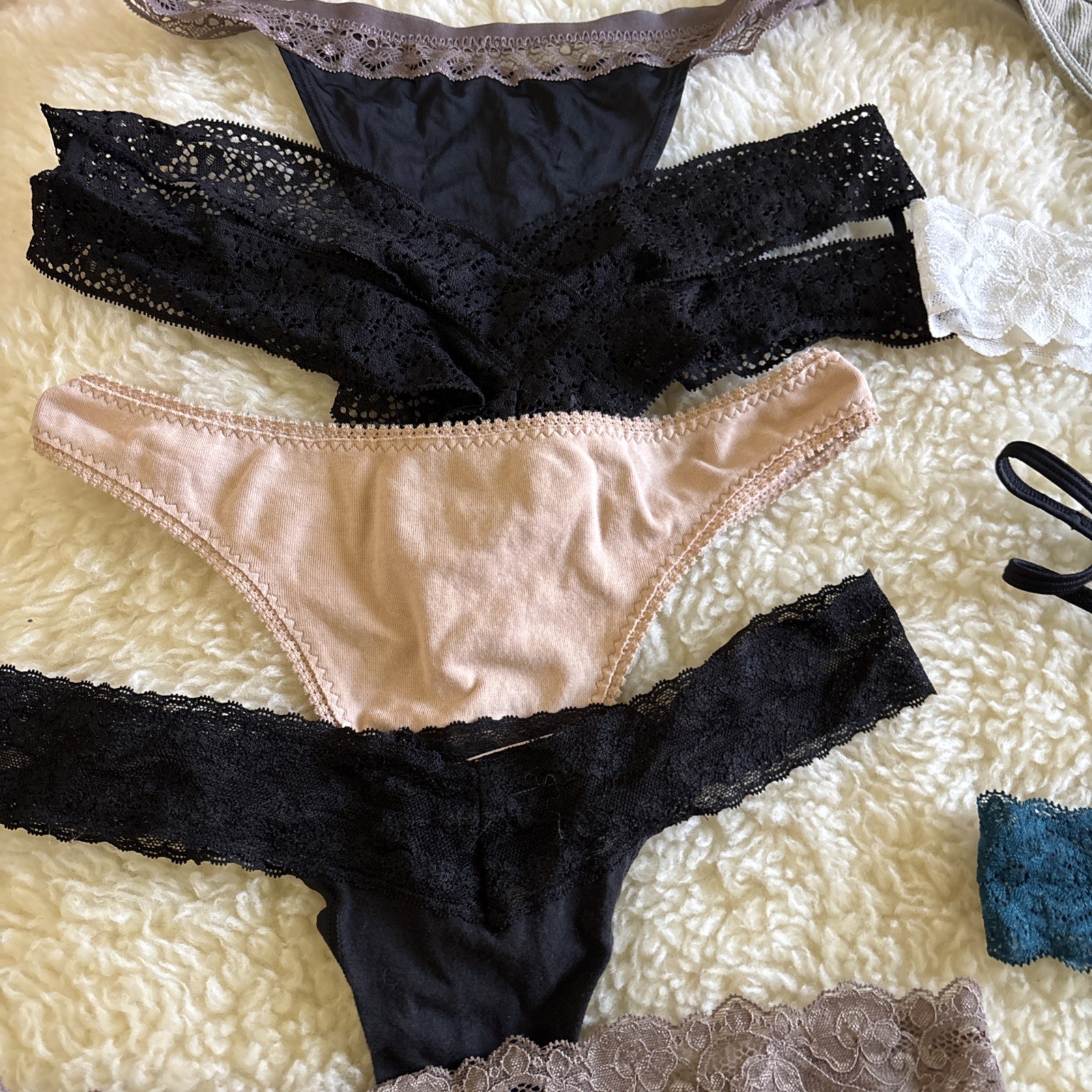 Vintage Lote 15 Pink/victoria Secrets Pantis #961