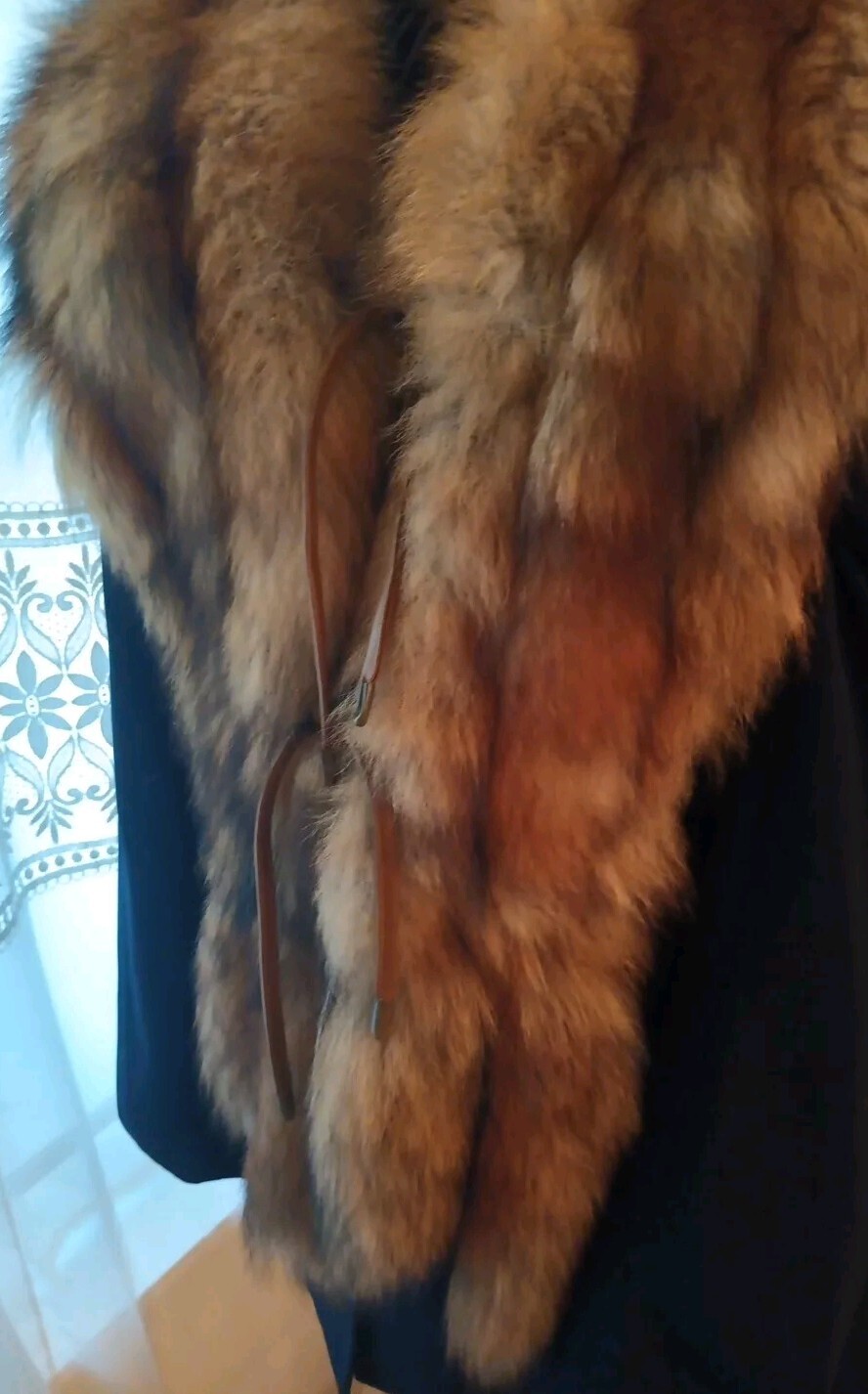 FOX VEST – SIZE SMALL/MEDIUM BY JACQUES SAINT LAURENT FOR F.C.I. PARIS NEW YORK