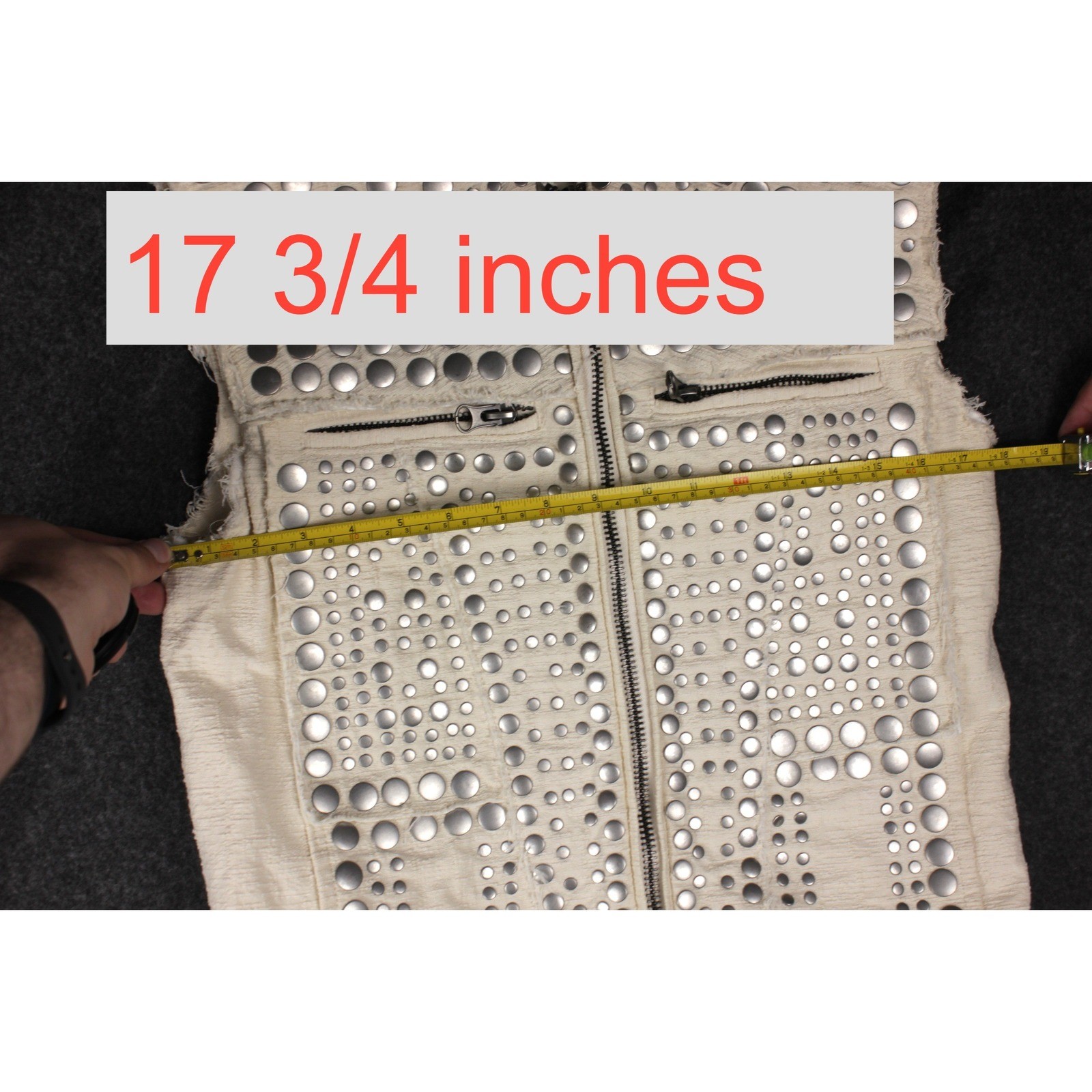 H&M Spring 2013 21st Century Bohemia Studded Vest Skirt Set Womens 8