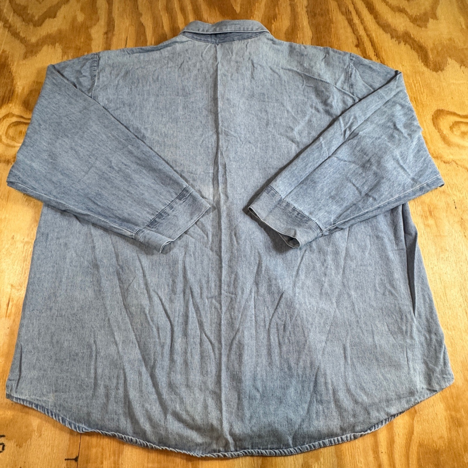 Vintage Disney Snow White Seven Dwarfs Denim Shirt Jerry Leigh Blue Women’s 20