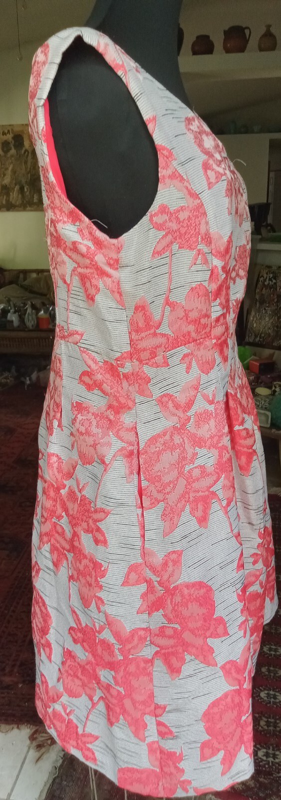 Donna Ricco-Cocktail Party Special Event Evening Day Dress-Size 8-40″ Bust