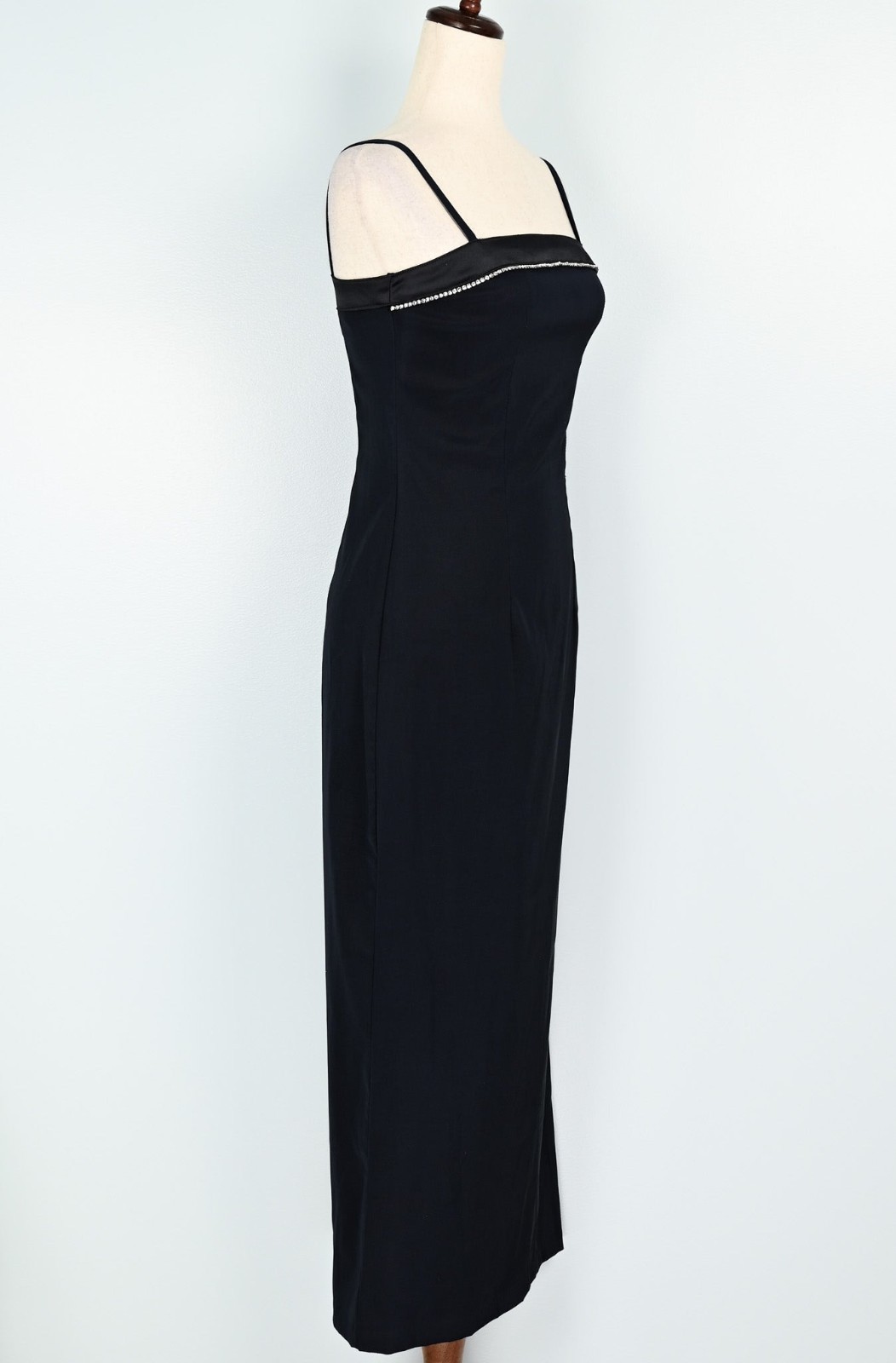 Vintage 90s Dark Blue BYER TOO! California Formal Maxi Dress – 7