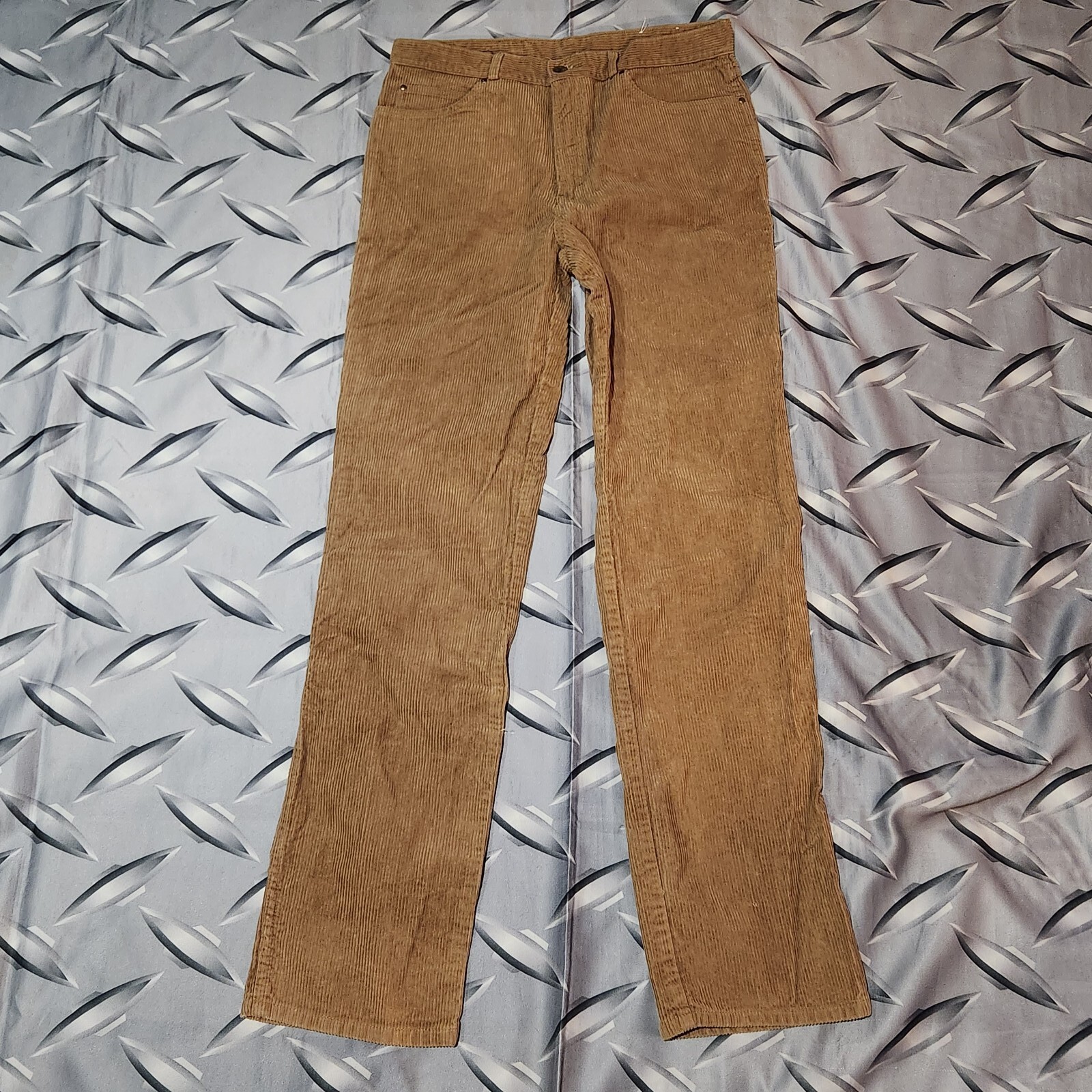 VTG 1970s Zeppelin Straight Leg Corduroy Pants Fits 32×33