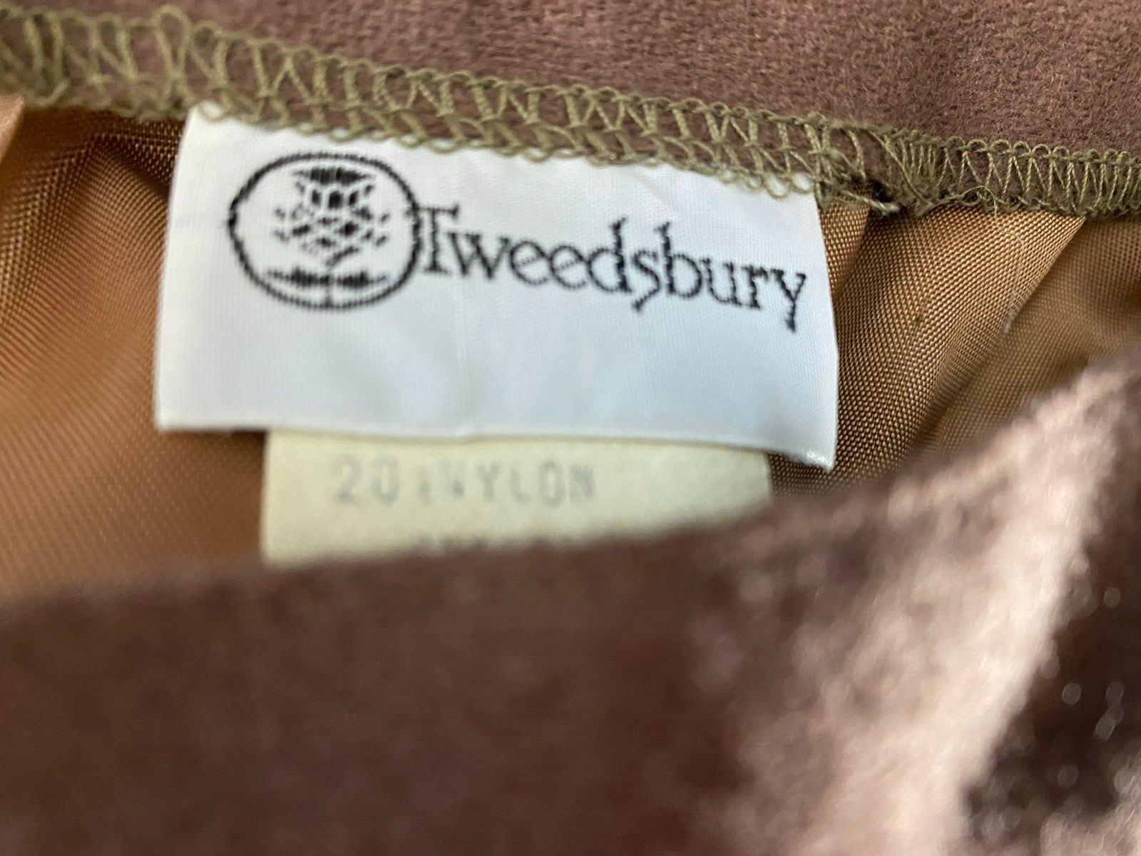1970s Flare Skirt by Tweedsbury – S- Mocha Brown- VG – DISCO CHIC – SALE