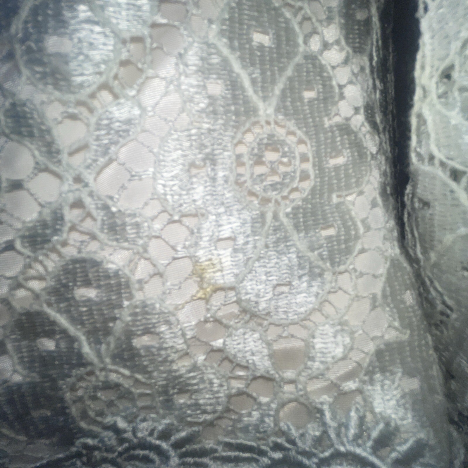 VTG Cachet By Bari Protas Layered Lace Top Jacket Size 5-6 Victorian STUNNING