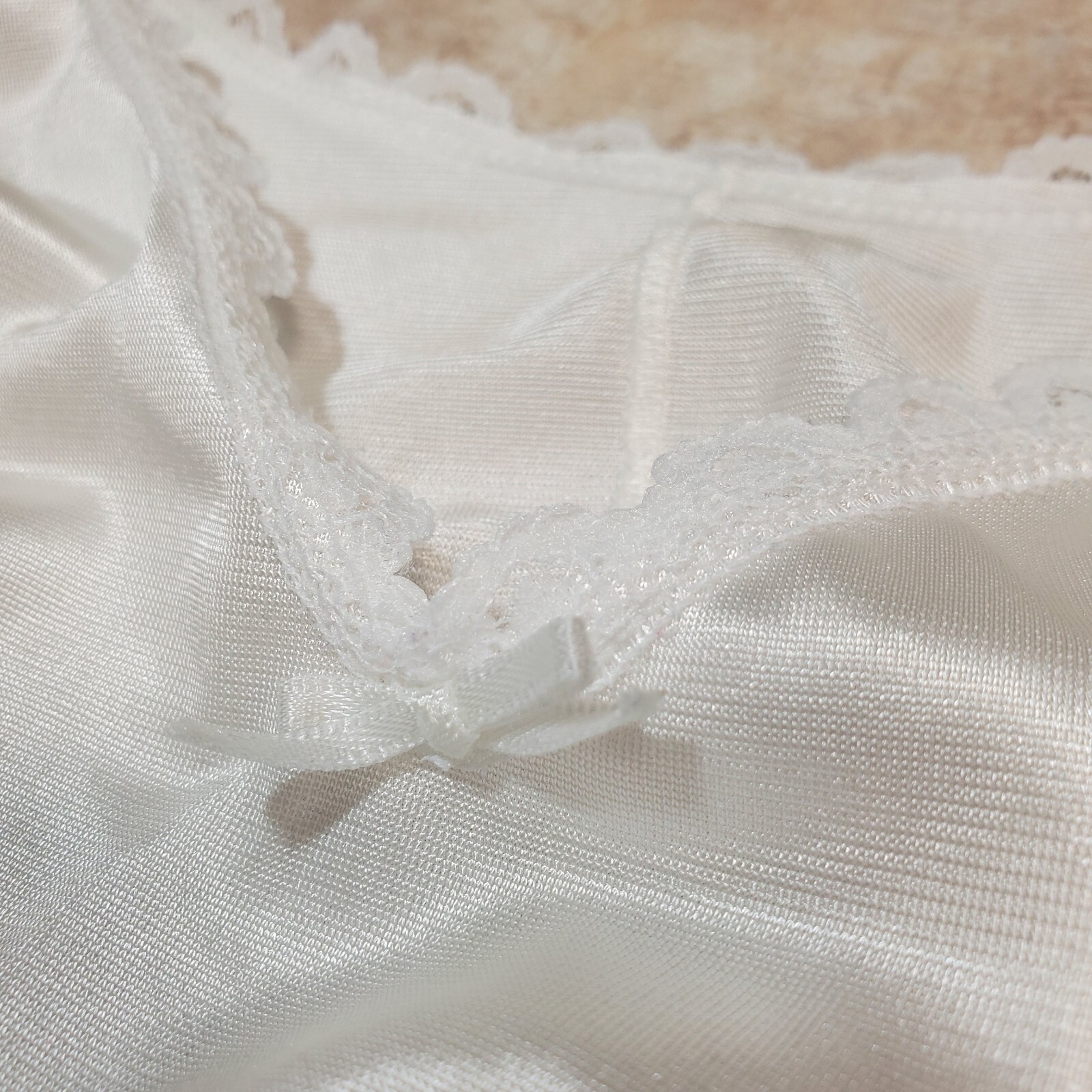 Vintage Sears Antron III Nylon Tank Slip Anti Cling Size 40 Made in USA