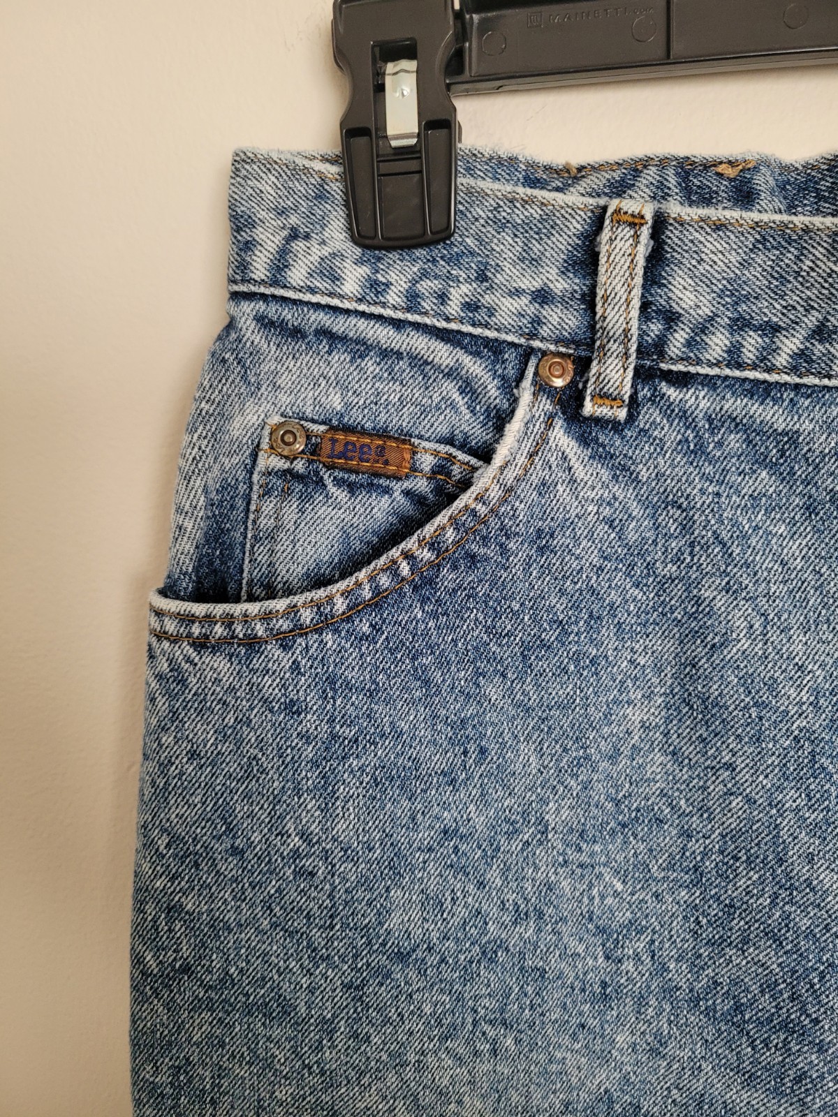 Vtg 80’s Lee Riders Acid Washed High Waisted Mom Jeans Womens SZ 14 Med USA