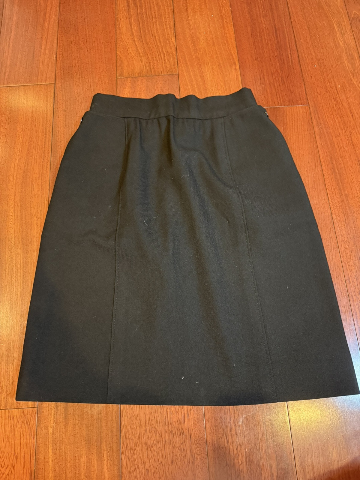 Vintage Black 60’s Pencil Skirt Secretary Style Sz XS/Small Classic