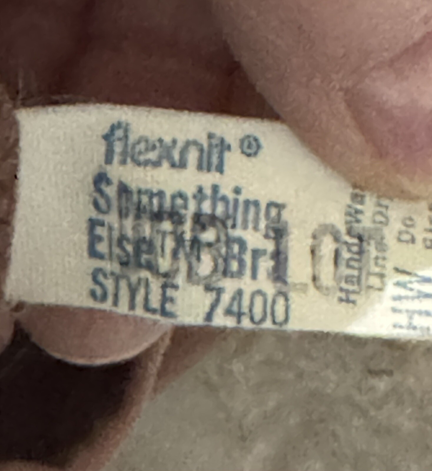 VINTAGE FLEXNIT SOMETHING ELSE BRA! NYLON SPANDEX. 32 B. BROWN