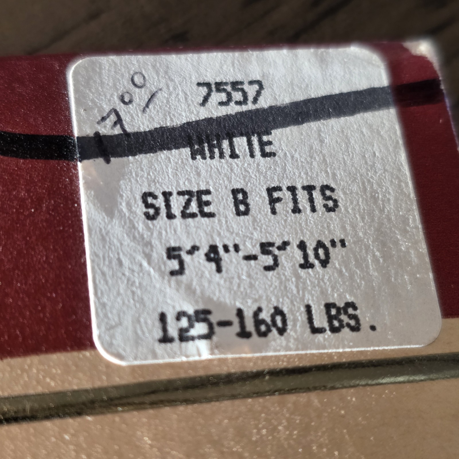 Vintage Pantyhose Marionat 1985 White Rhinestones Size B New Sealedl 7557