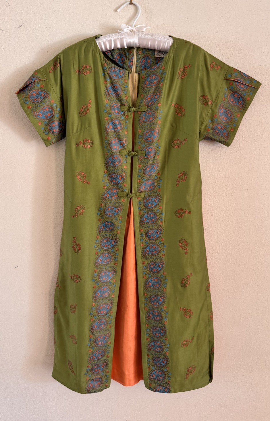 1960s Casuals Lahaina Maui Hawaii Pake Muu Dress Tropical Tiki Resort Luau VTG
