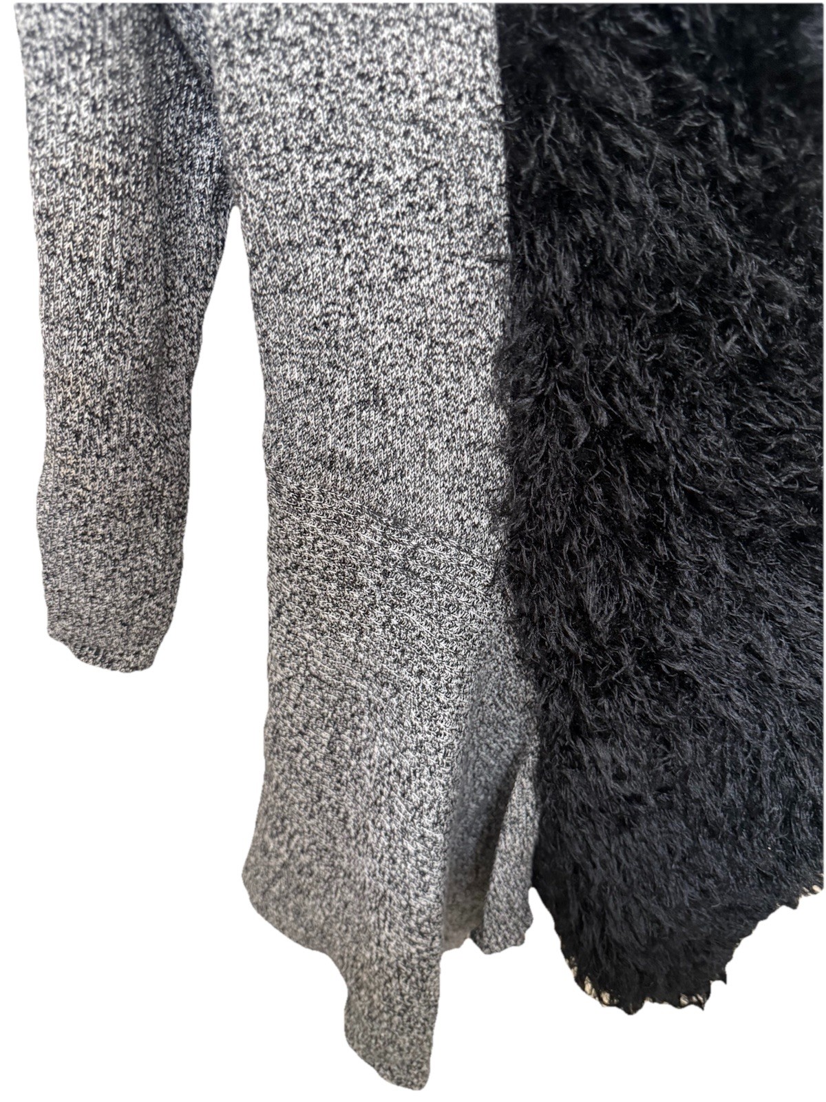 Penny Lane Cardigan Sweater Fur Lined Collar xl glamrock,steampunk,almost famous