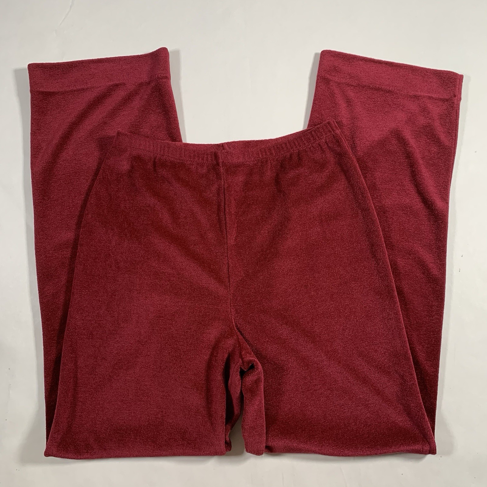 VTG 70s DeWeese Terry Cloth Velour Swim Sweat Suit Set Women Medium Pool Lounge