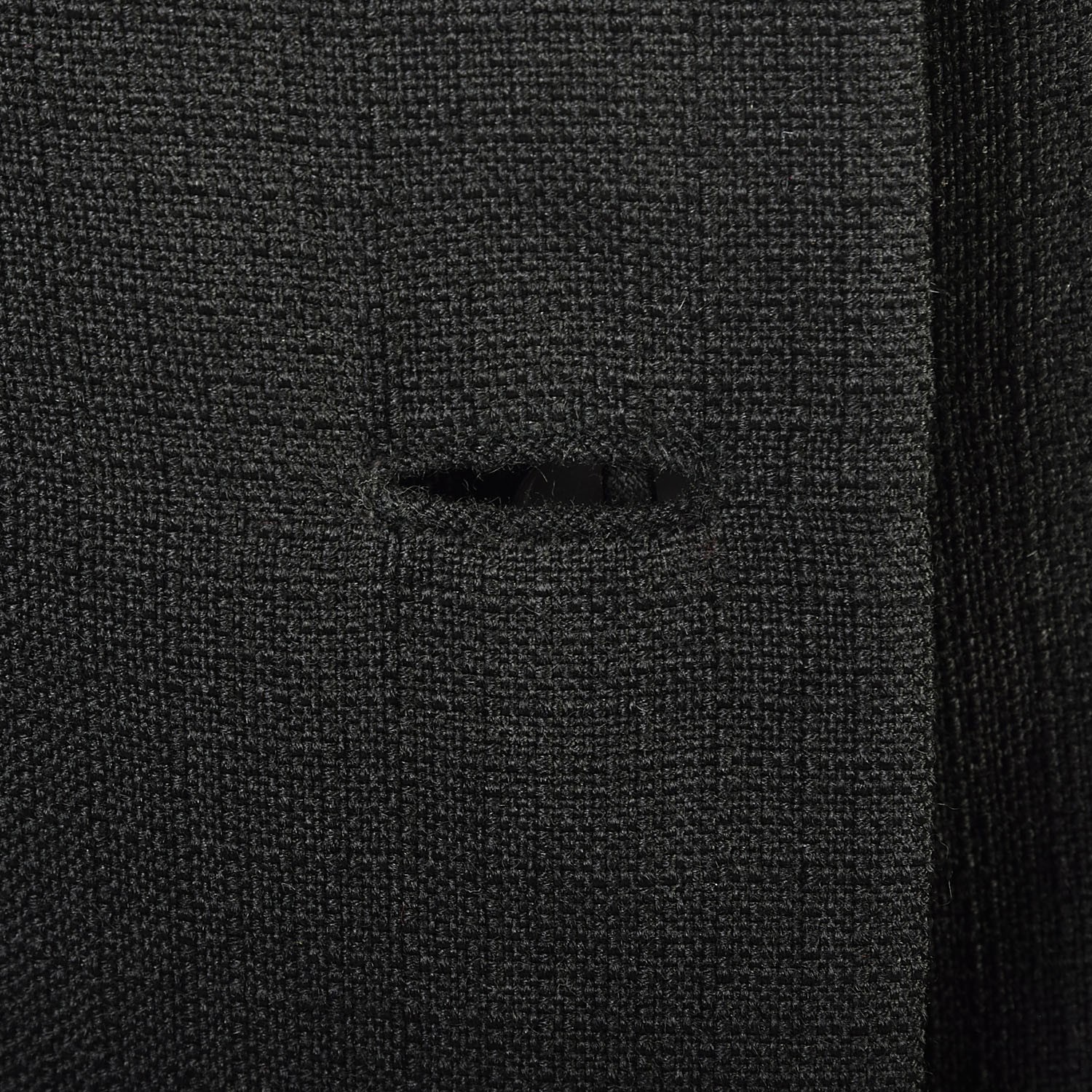 Medium 1960s Galanos Designer LBD Little Black Dress Buttoned Back Chic Classic