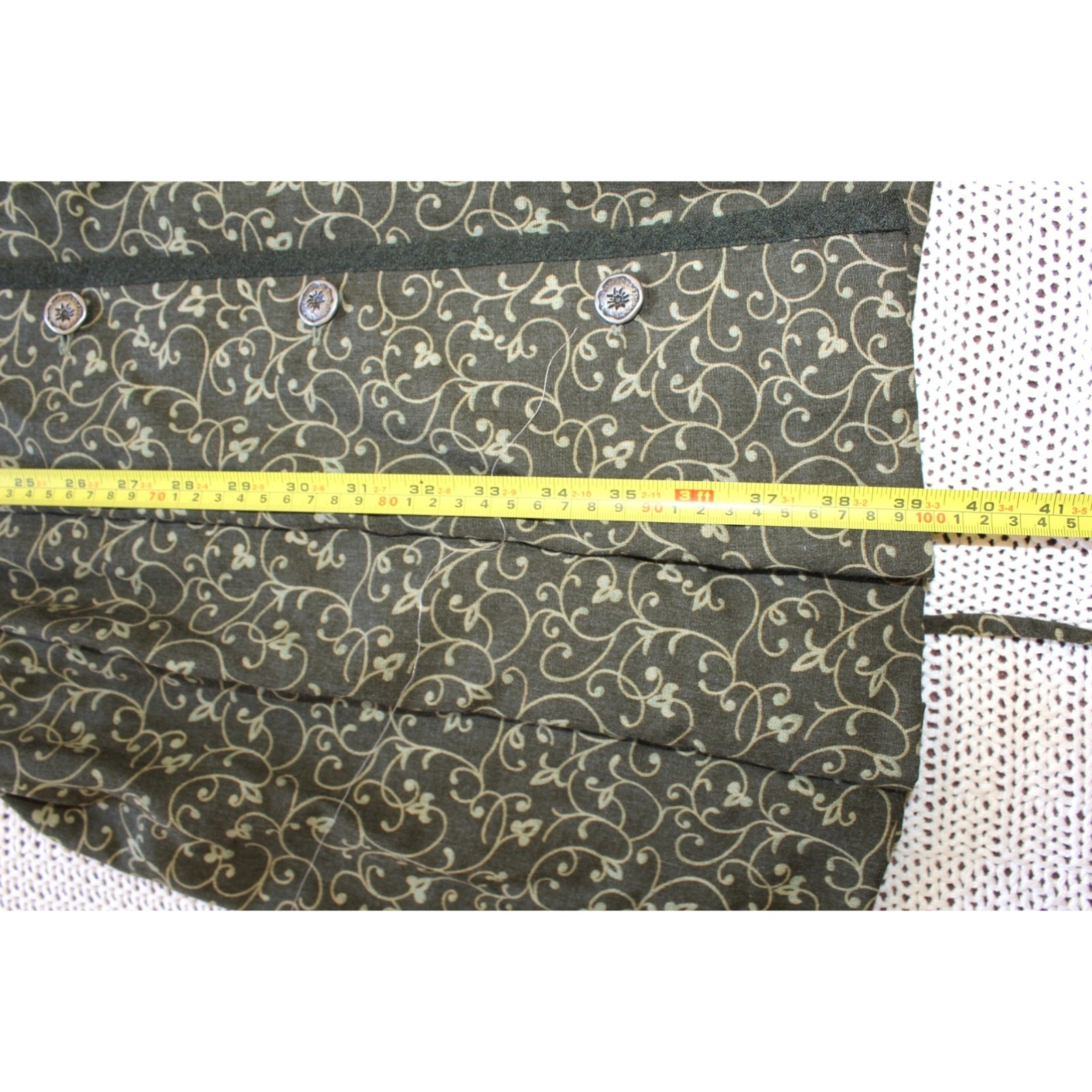 VTG Landhaus Prairie Dirndl Midi Dress Milkmaid Renaissance Cottagecore size M?