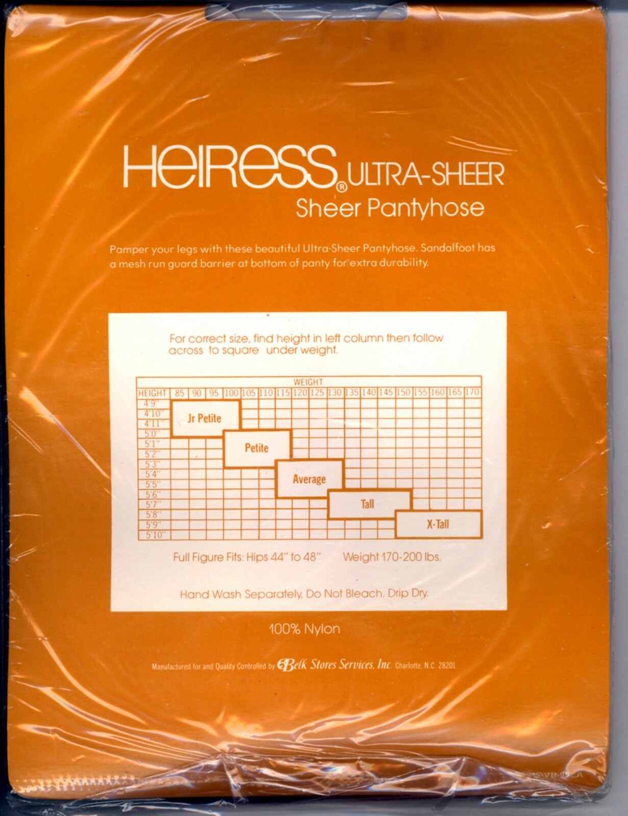 Lot 4 Heiress Pantyhose Size Petite Sandalfoot MIX Color Textured Sheer Vtg NIP