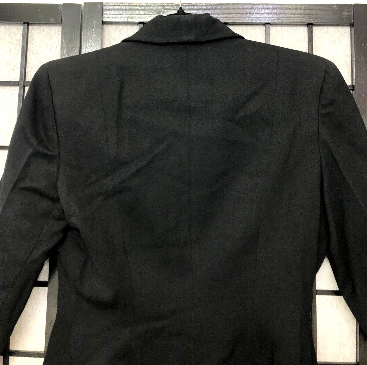 Vintage Union Made Black Wool Jacket Blazer XS Rippe’s Danville Virginia
