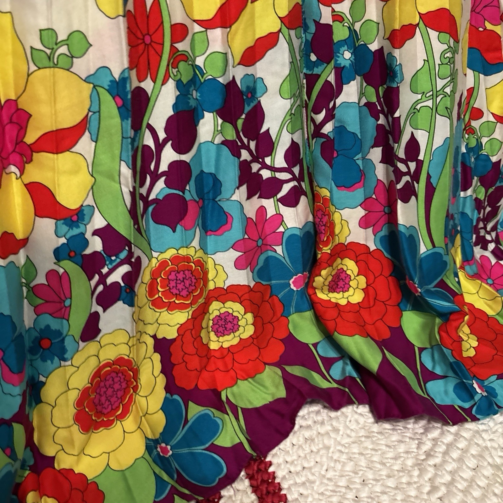 Vintage 1970’s Waltah Clarke’s Hawaiian Shops dress size 10