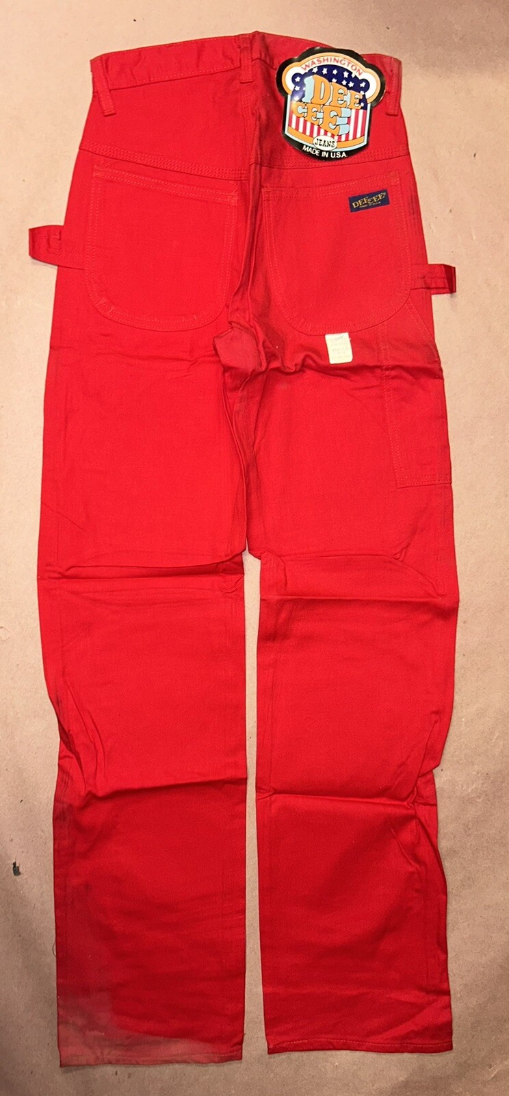 Vintage 1980’s Washington Deecee Jeans, Deadstock NWT, Size 26×36